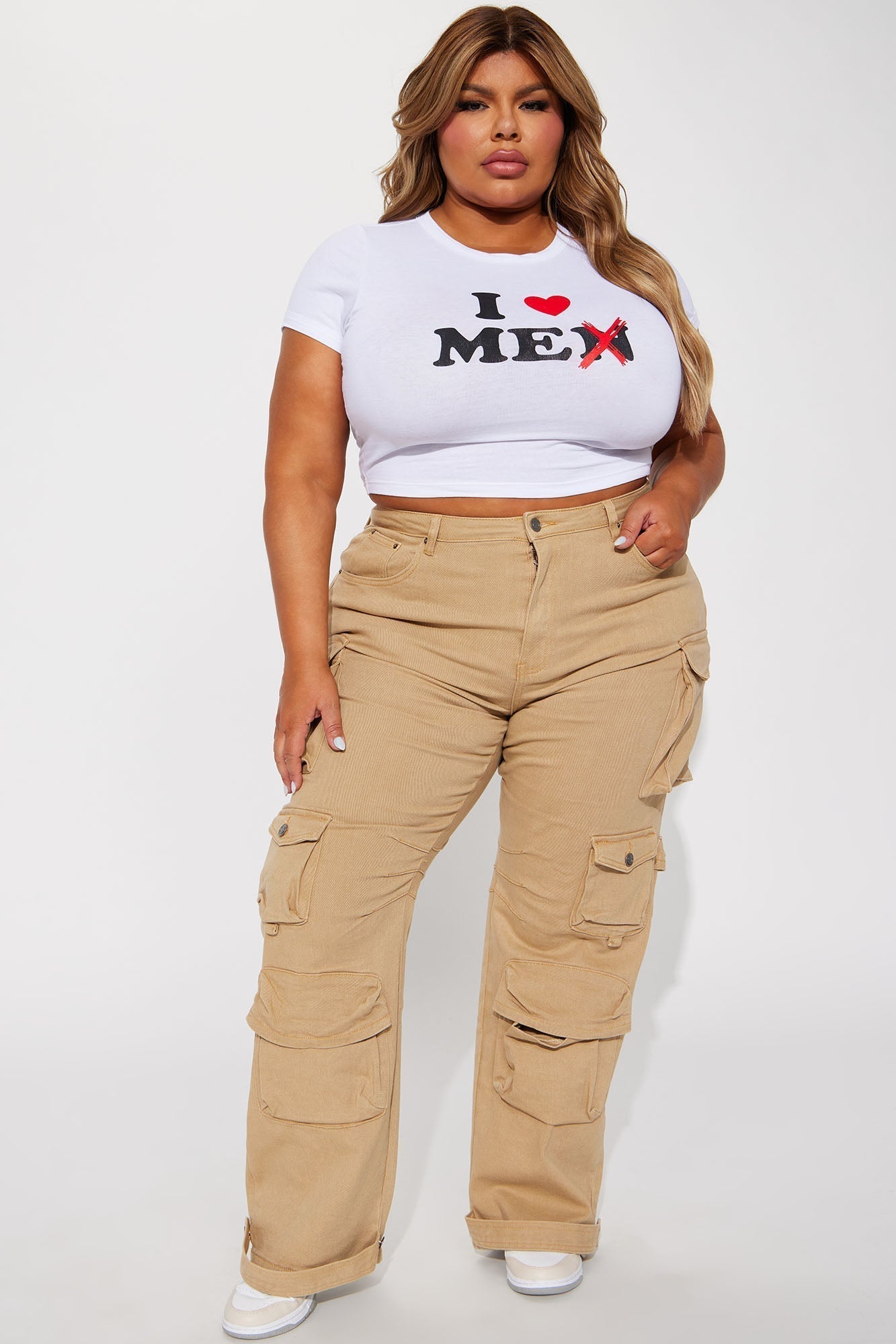 I Love Me Graphic Tee - White