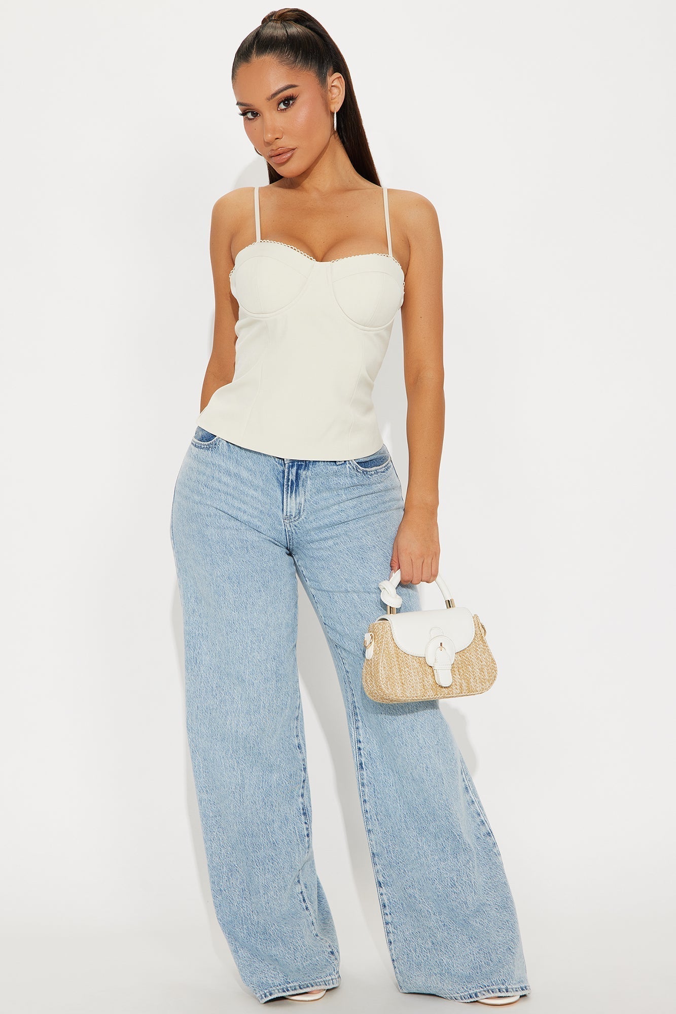 Feeling Cute Cami Top - Cream