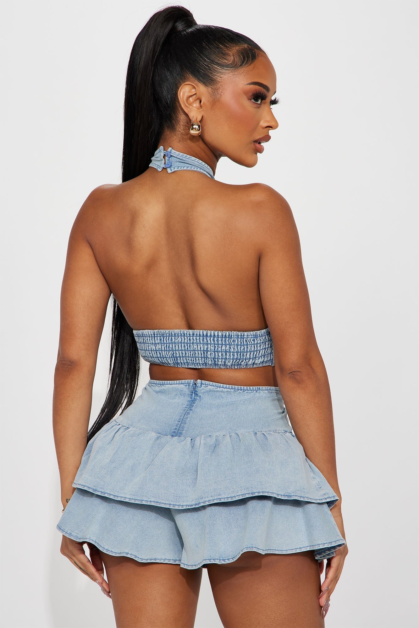 Briar Romper - Denim