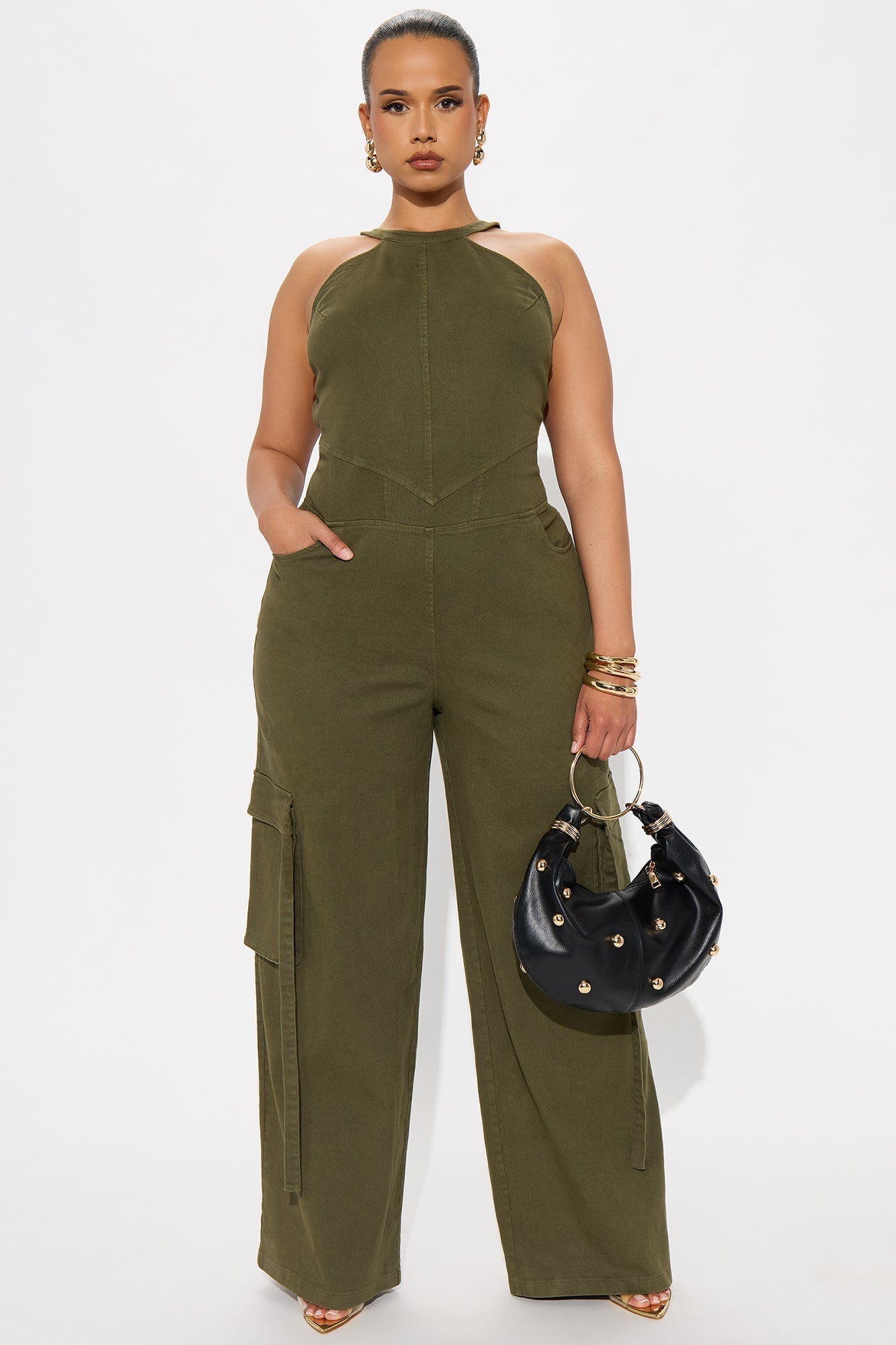 Daring Jumpsuit - Olive