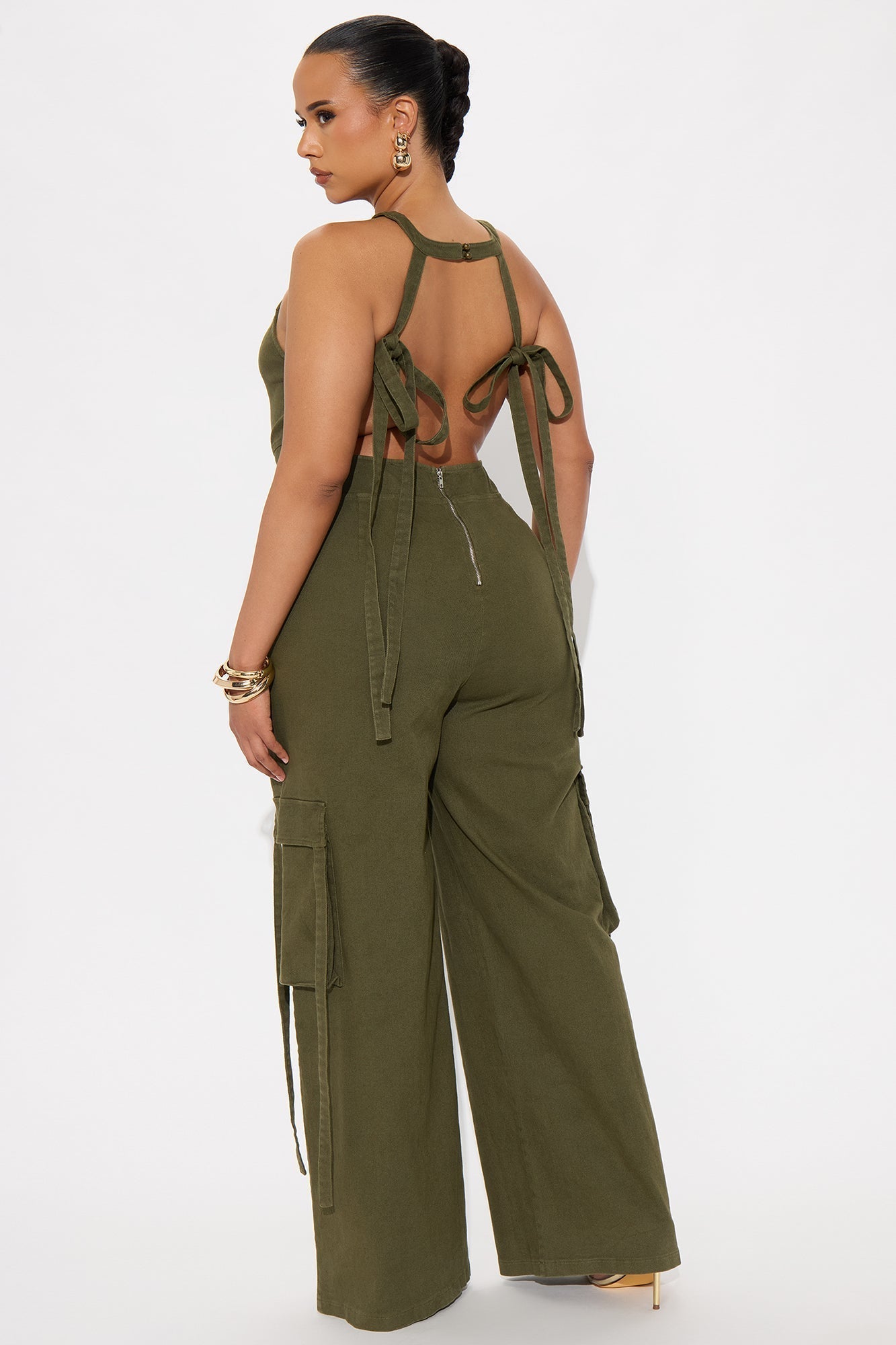 Daring Jumpsuit - Olive