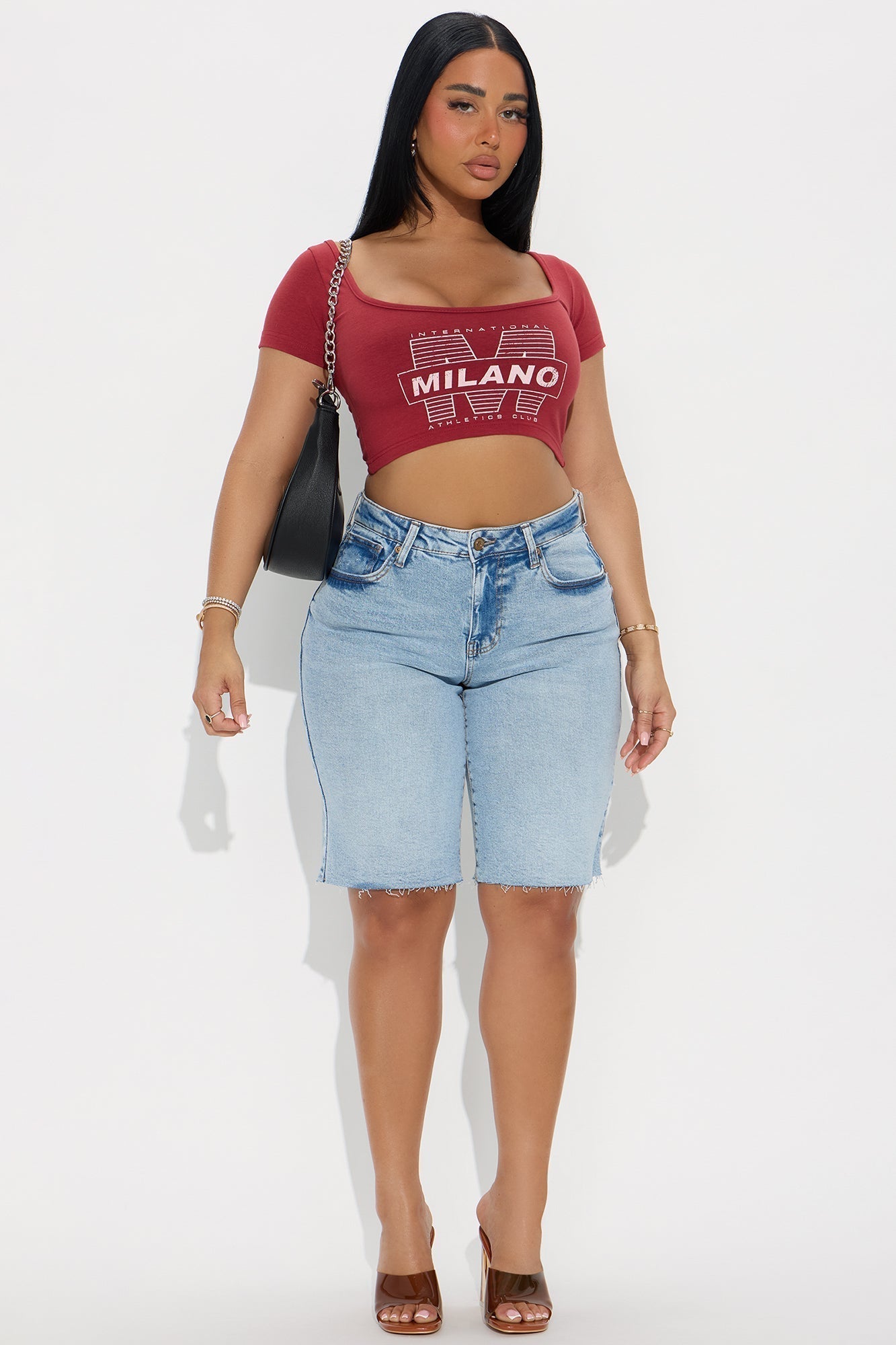 Boardwalker Bermuda Denim Shorts - Light Wash