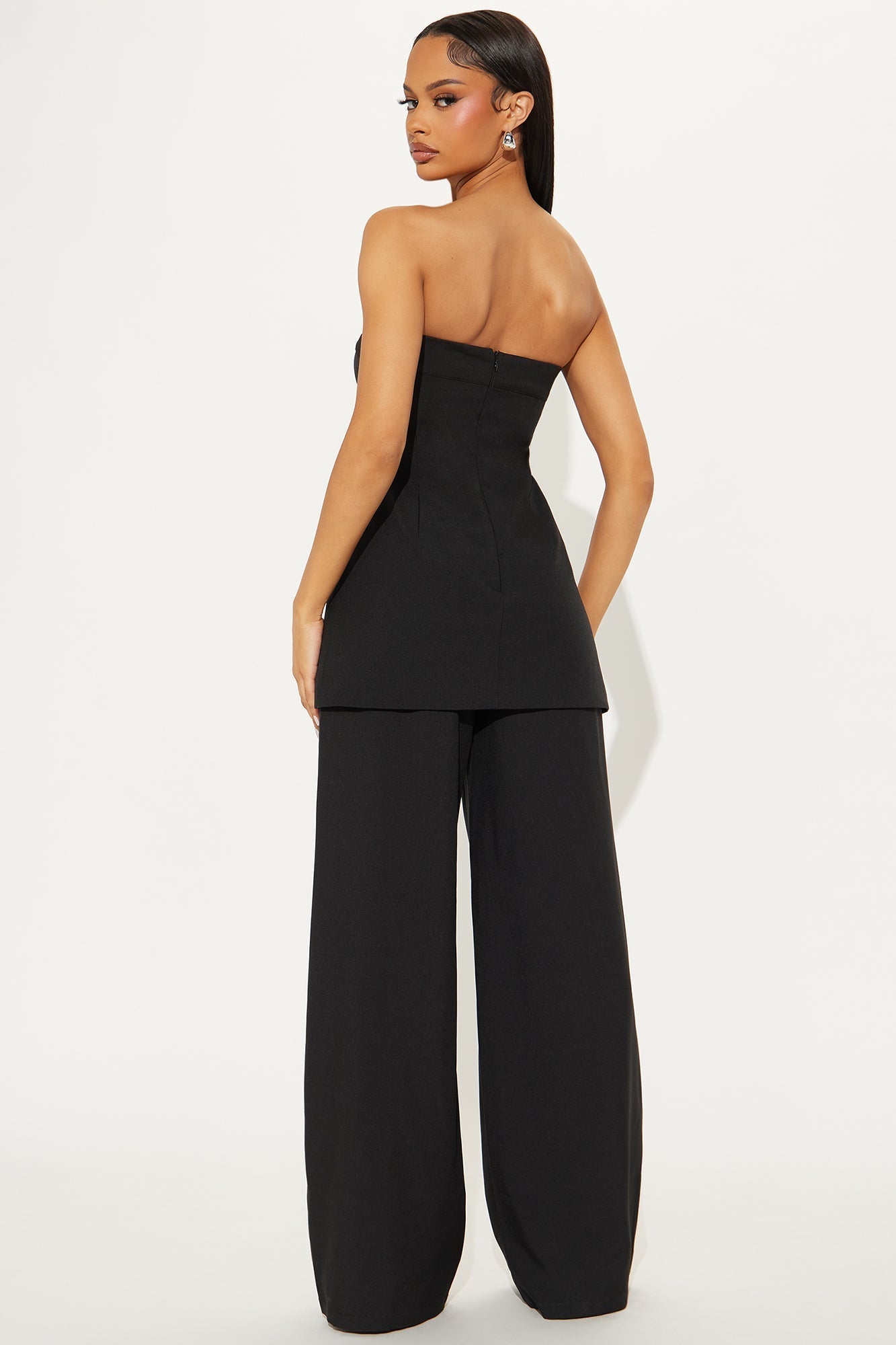 Breaking The Rules Jumpsuit - Black