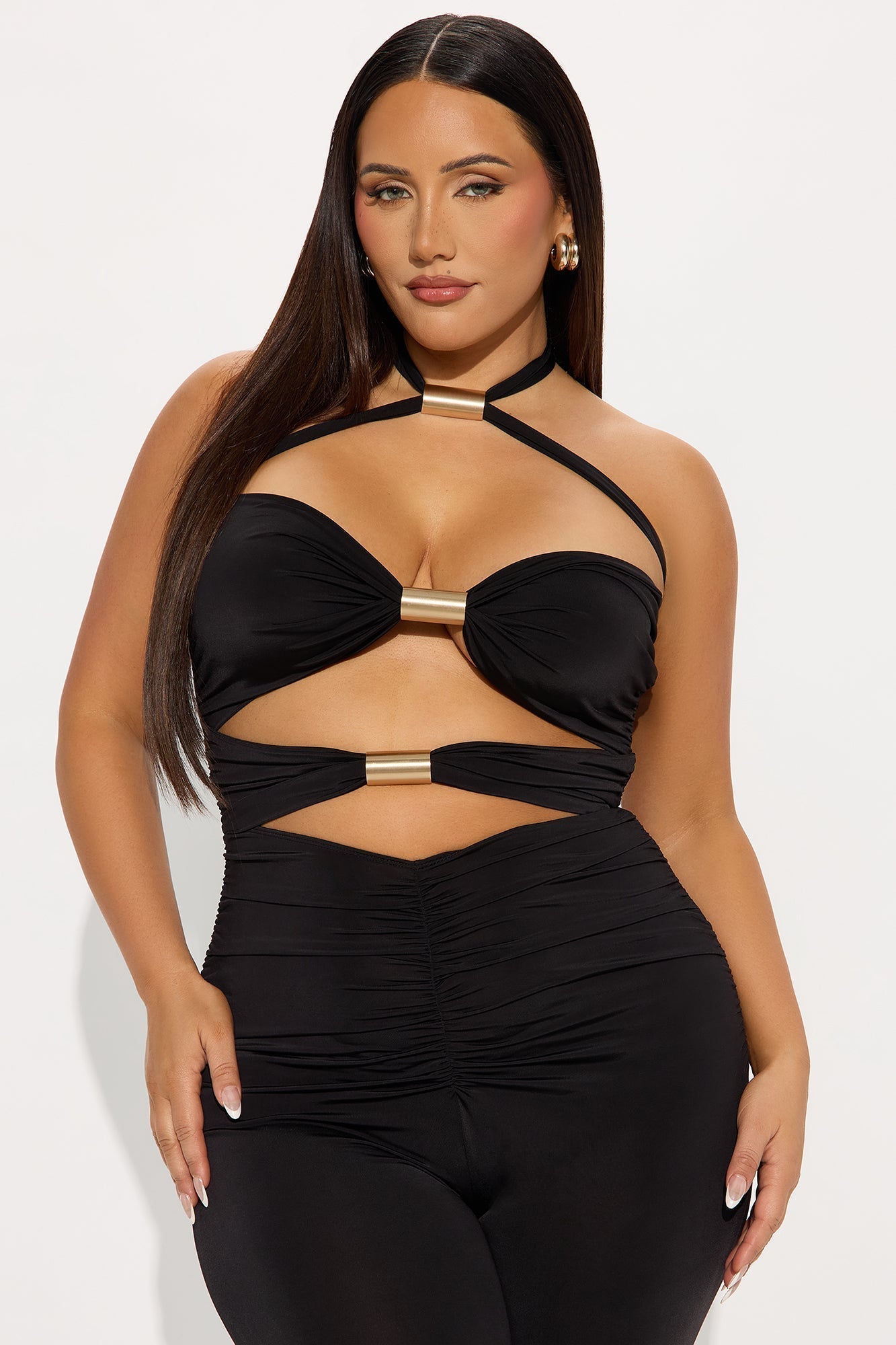 Think It Over Jumpsuit - Black