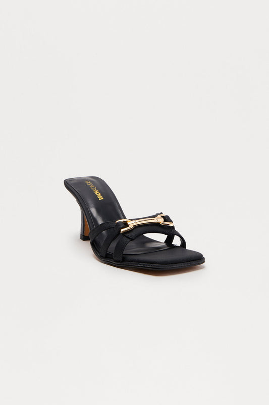 Alesti Hardware Mules - Black