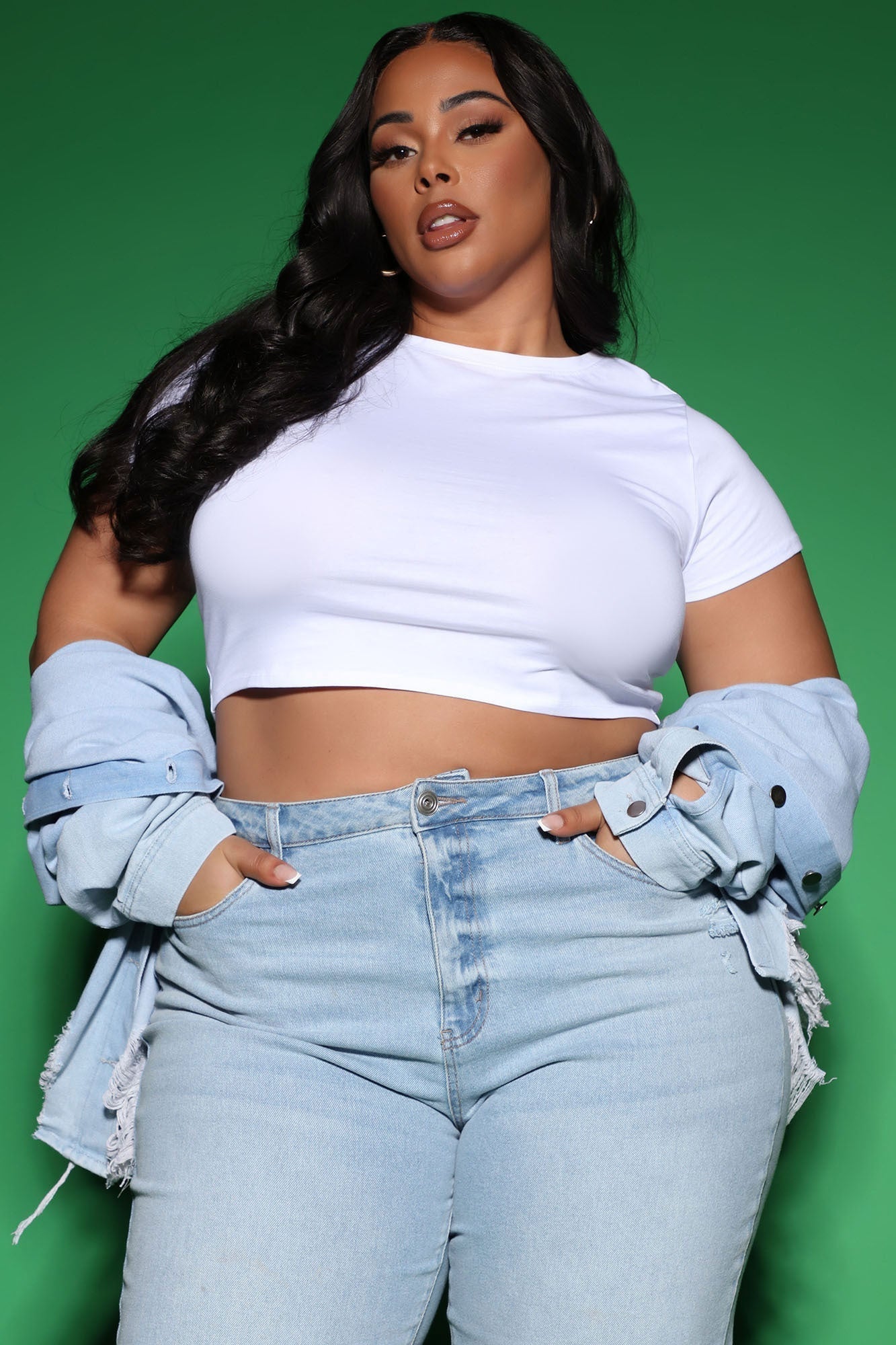 Robin Crop Top - White
