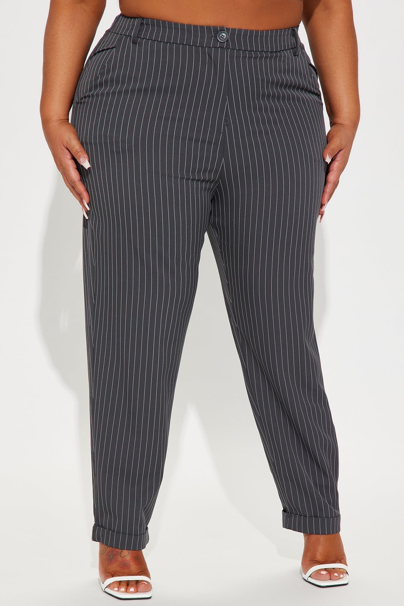 Business As Usual Pants - Grey/Combo