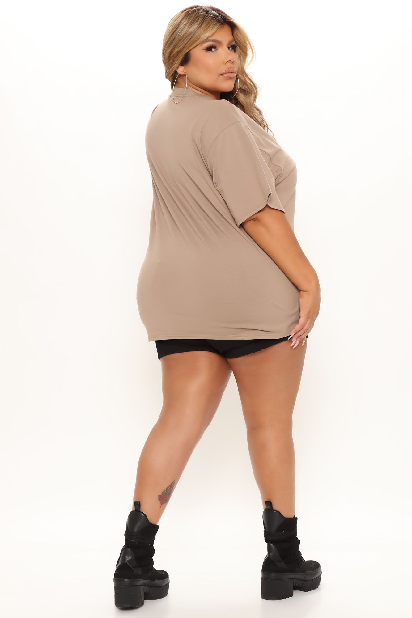 Soaring High Vintage Top - Taupe