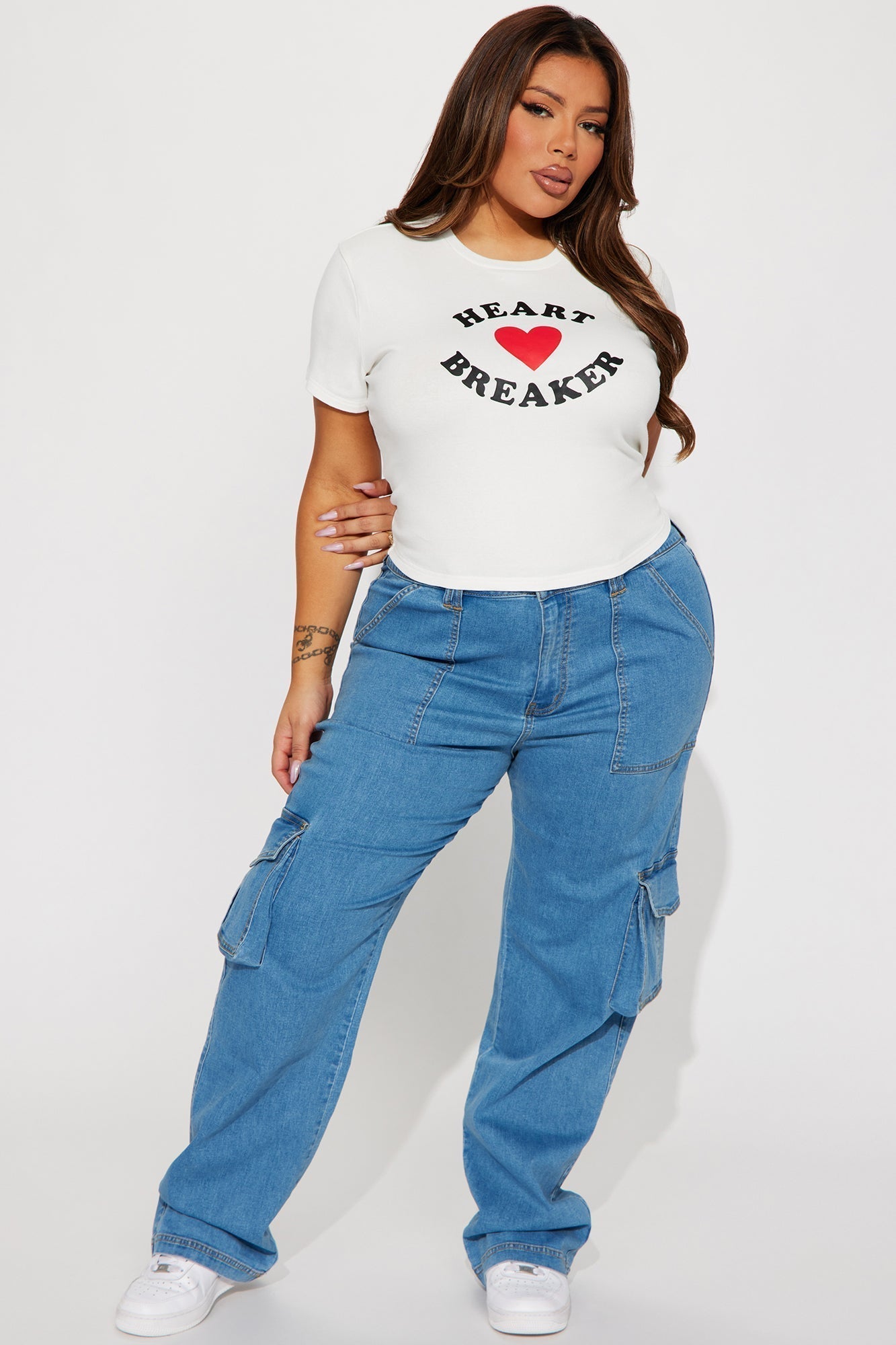 I Love Breaking Hearts Tee - White