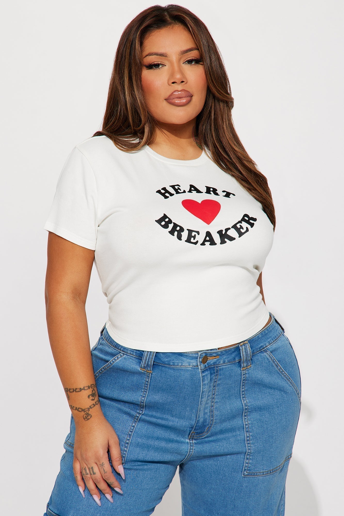 I Love Breaking Hearts Tee - White