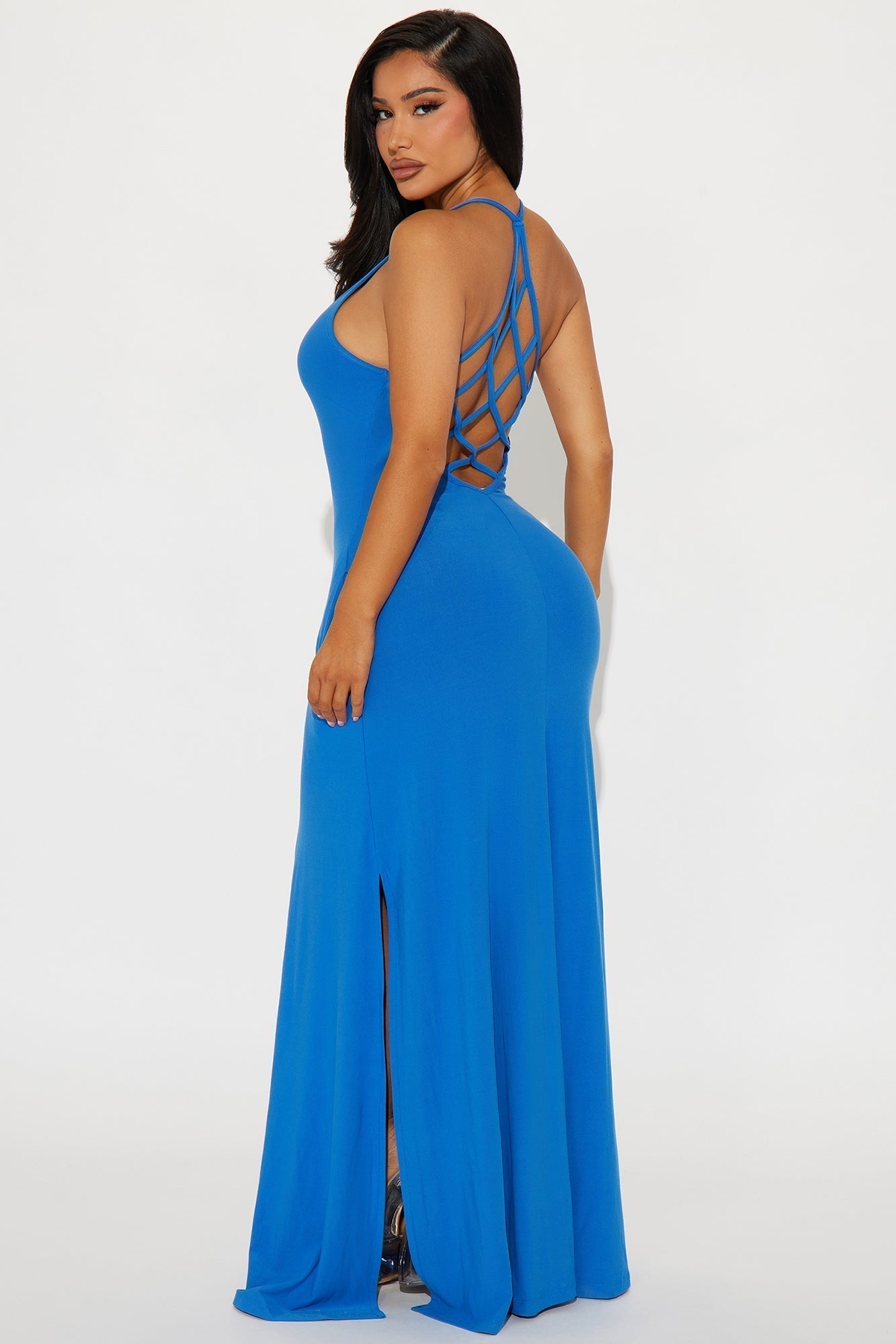 Let Be Real Maxi Dress - Royal