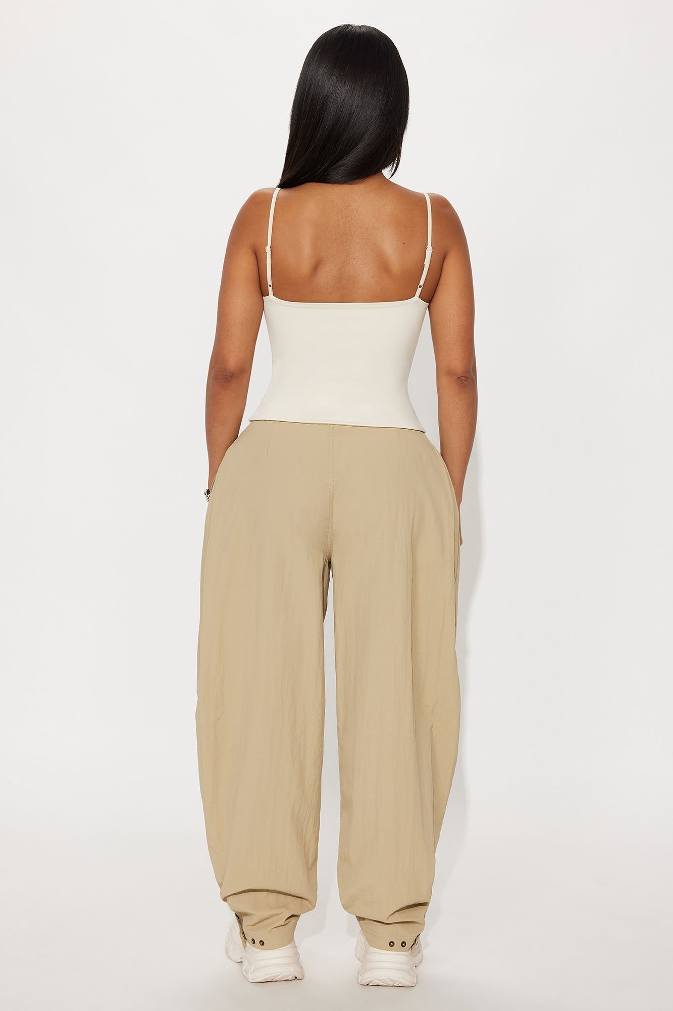 Contour Double Lined Cami Top - Bone