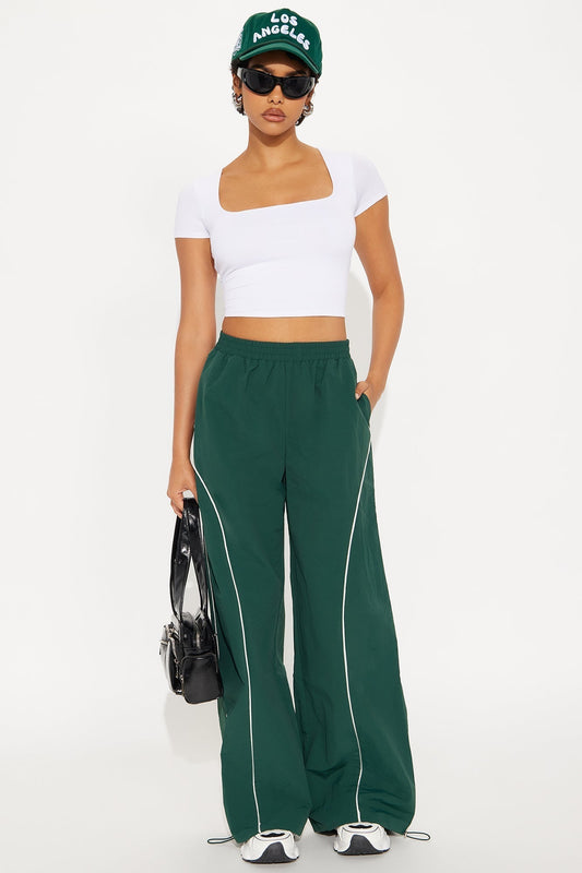 Precise Movement Windbreaker Track Pant - Hunter Green