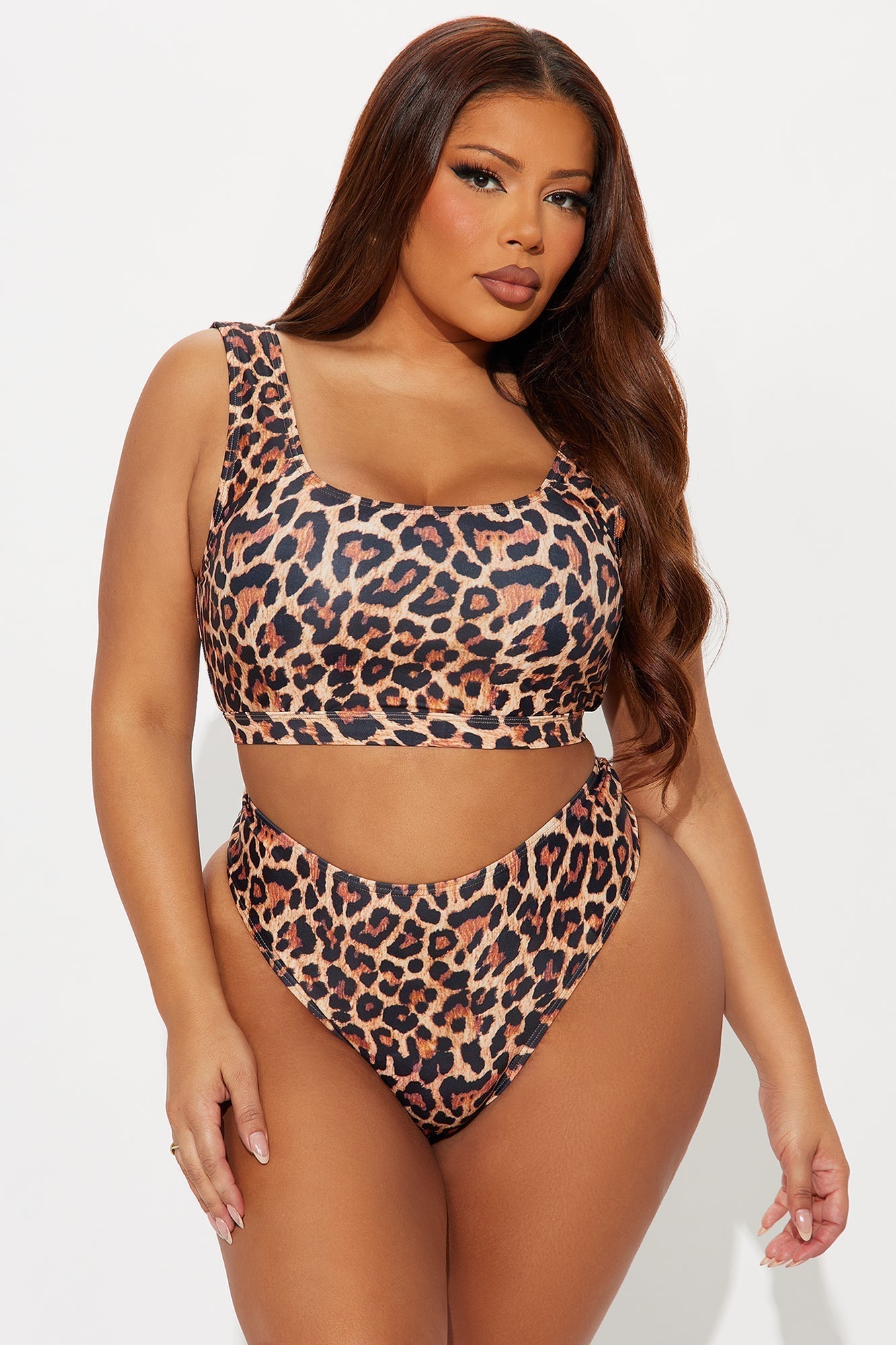 Beach House Swim 2 Piece Bikini - Leopard