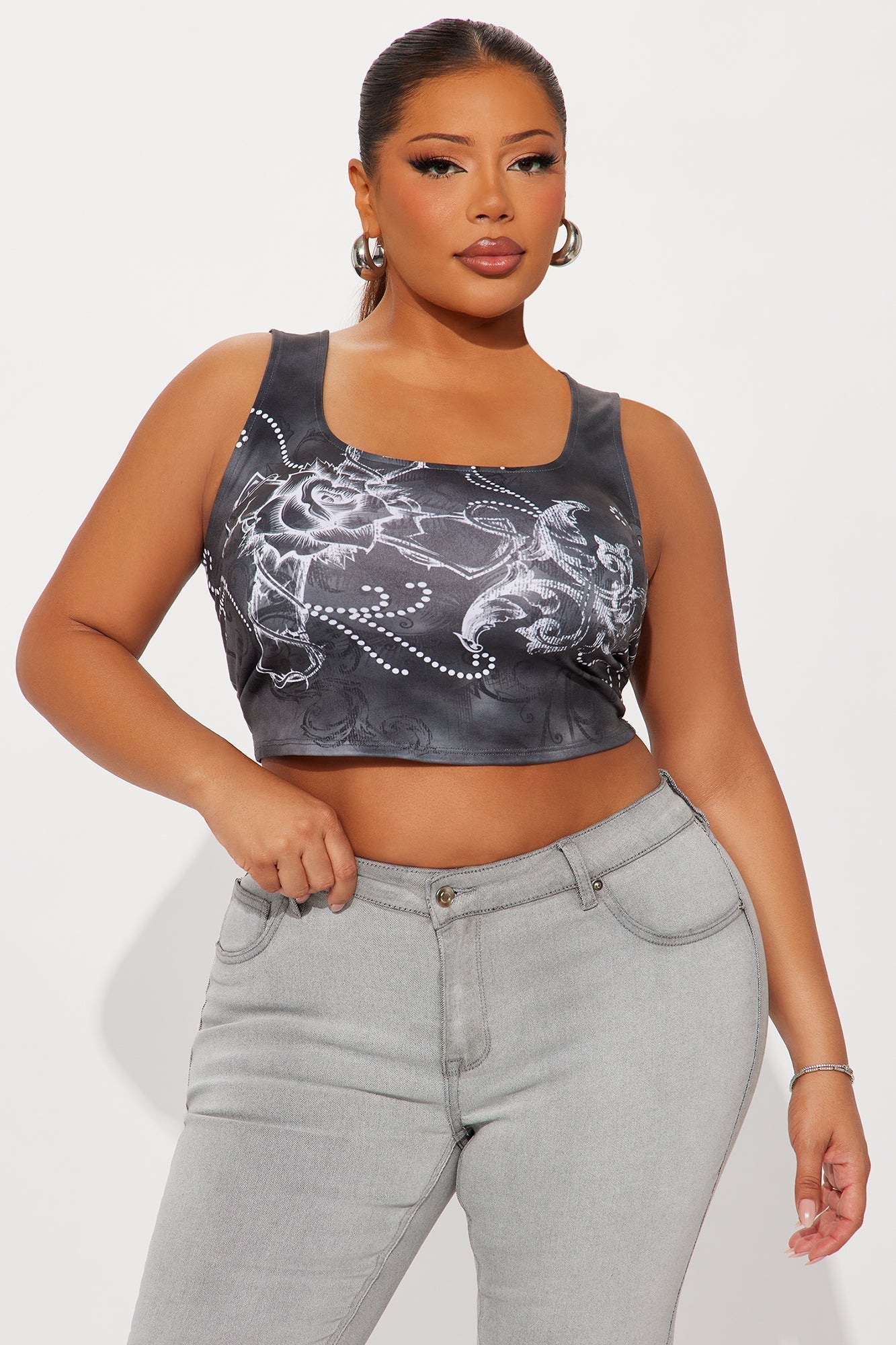 Petal Theory Tank Top - Grey