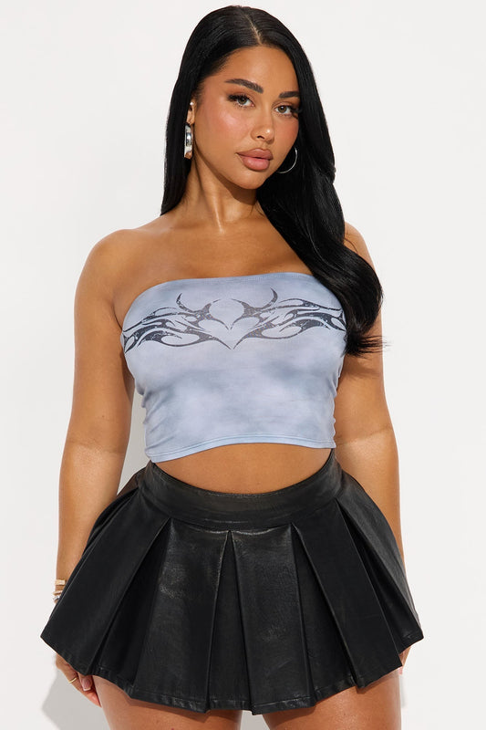 Pamela Tube Top - Grey
