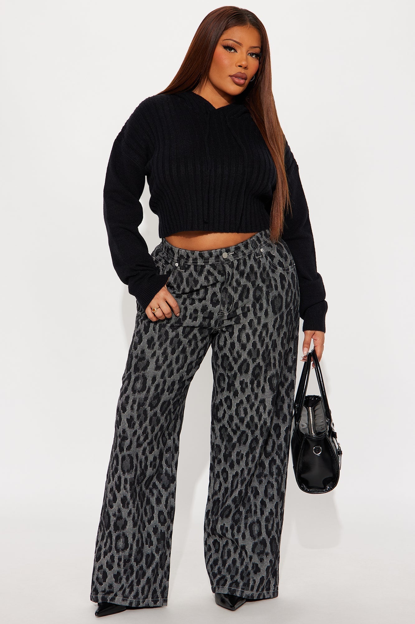 Coco Hooded Sweater - Black