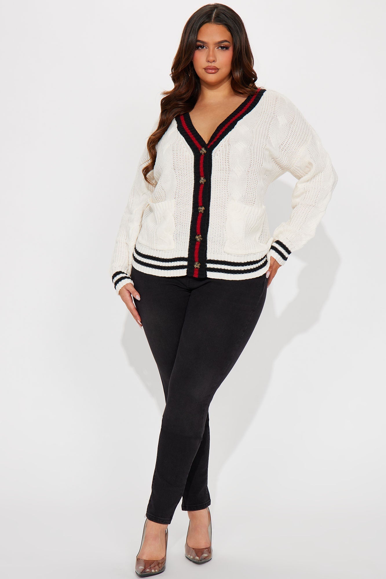 School's Out Boyfriend Cardigan - Ivory