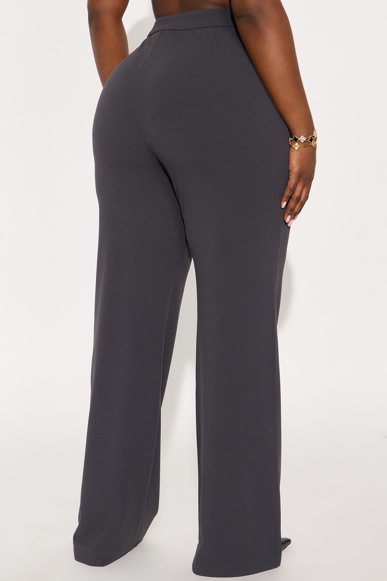 Core Competency Straight Leg Trouser - Charcoal
