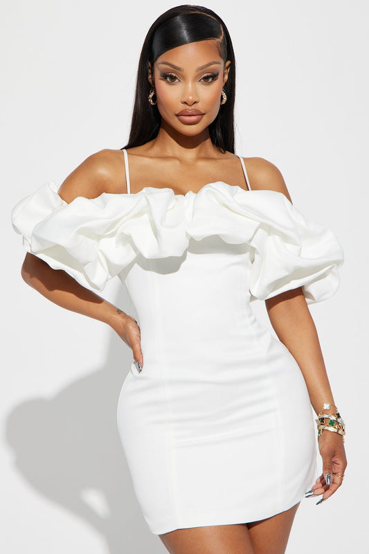 Lola Mini Dress - White