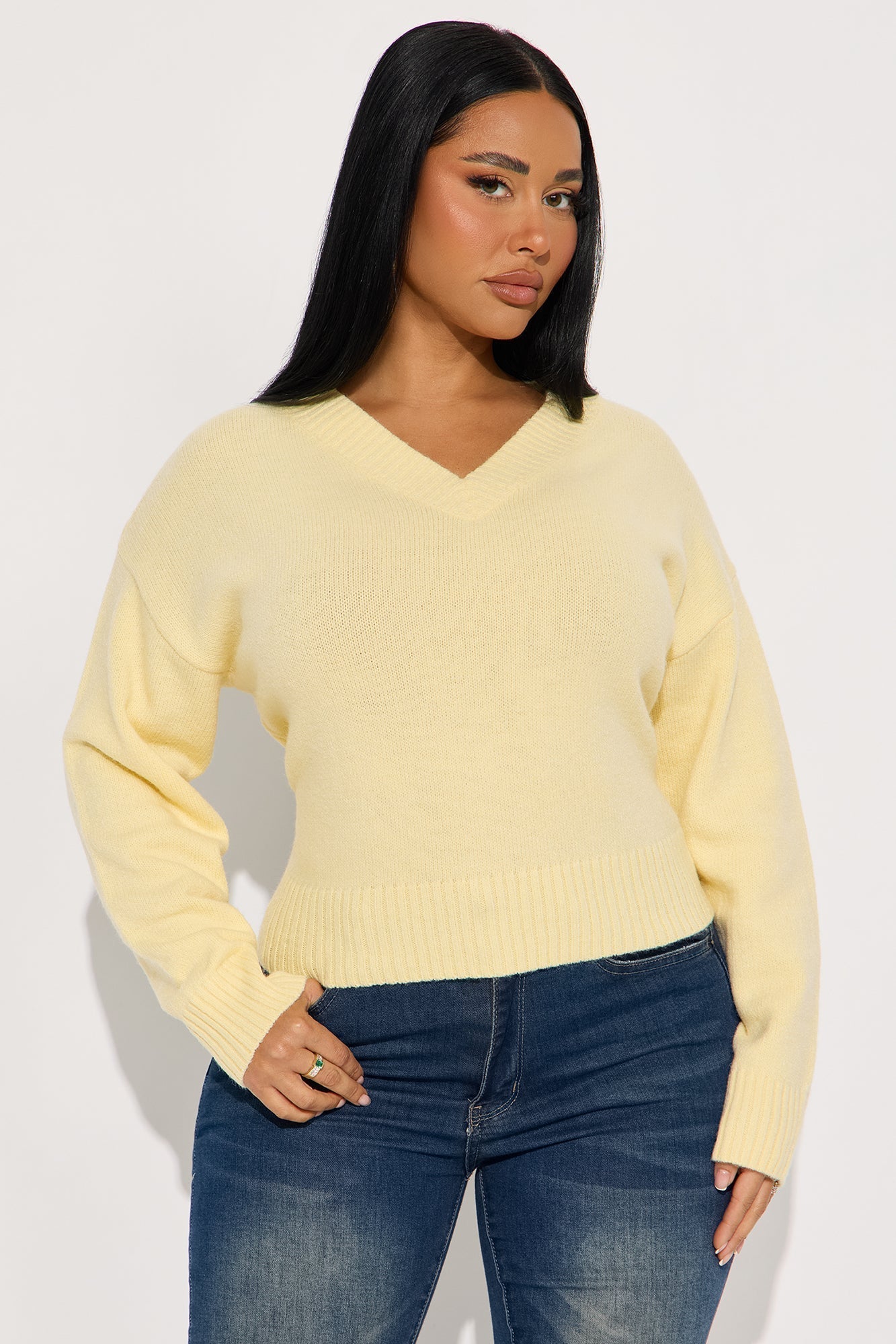 The Everyday Sweater - Yellow