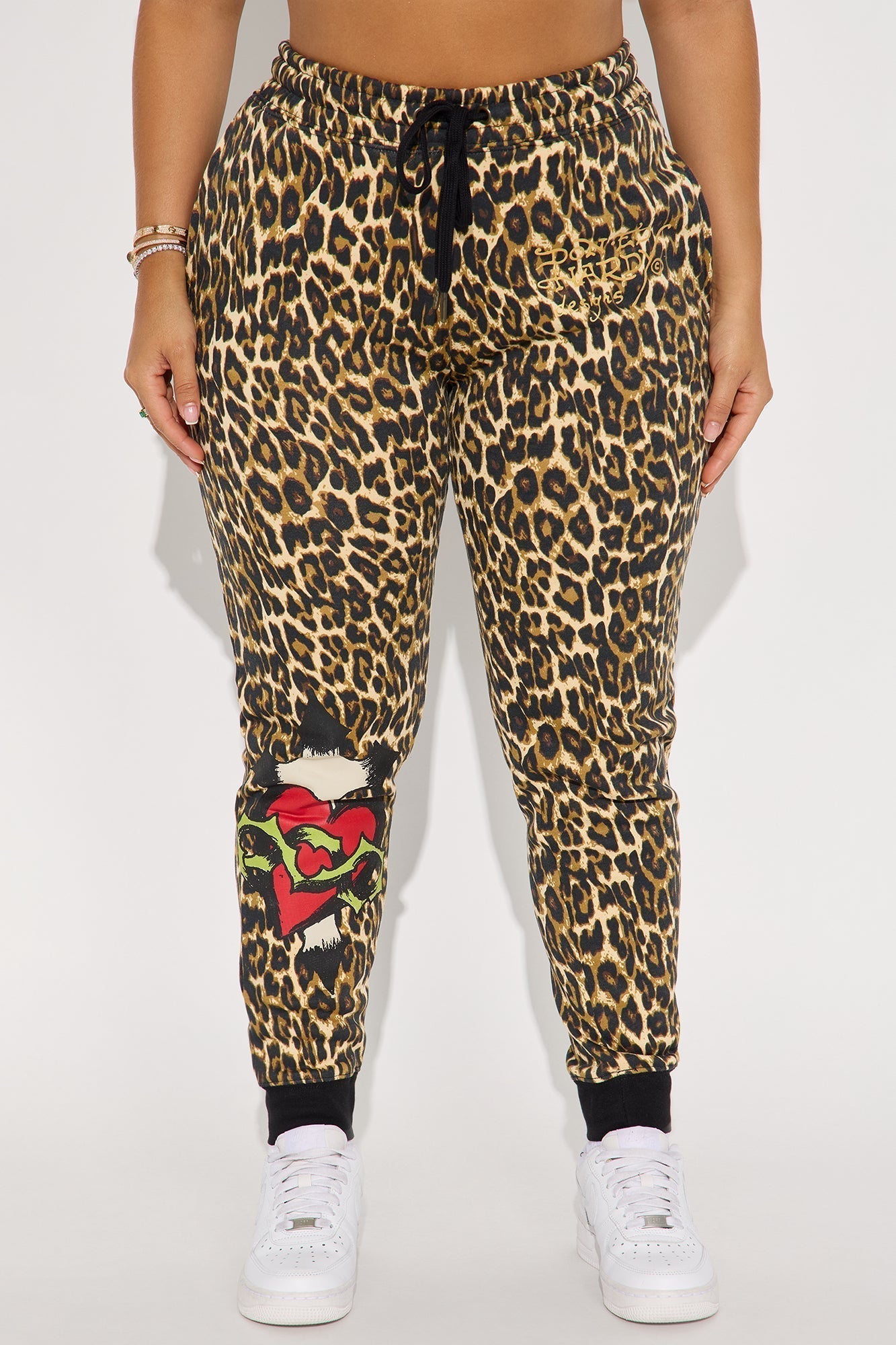 Ed Hardy Leopard Love Jogger - Leopard