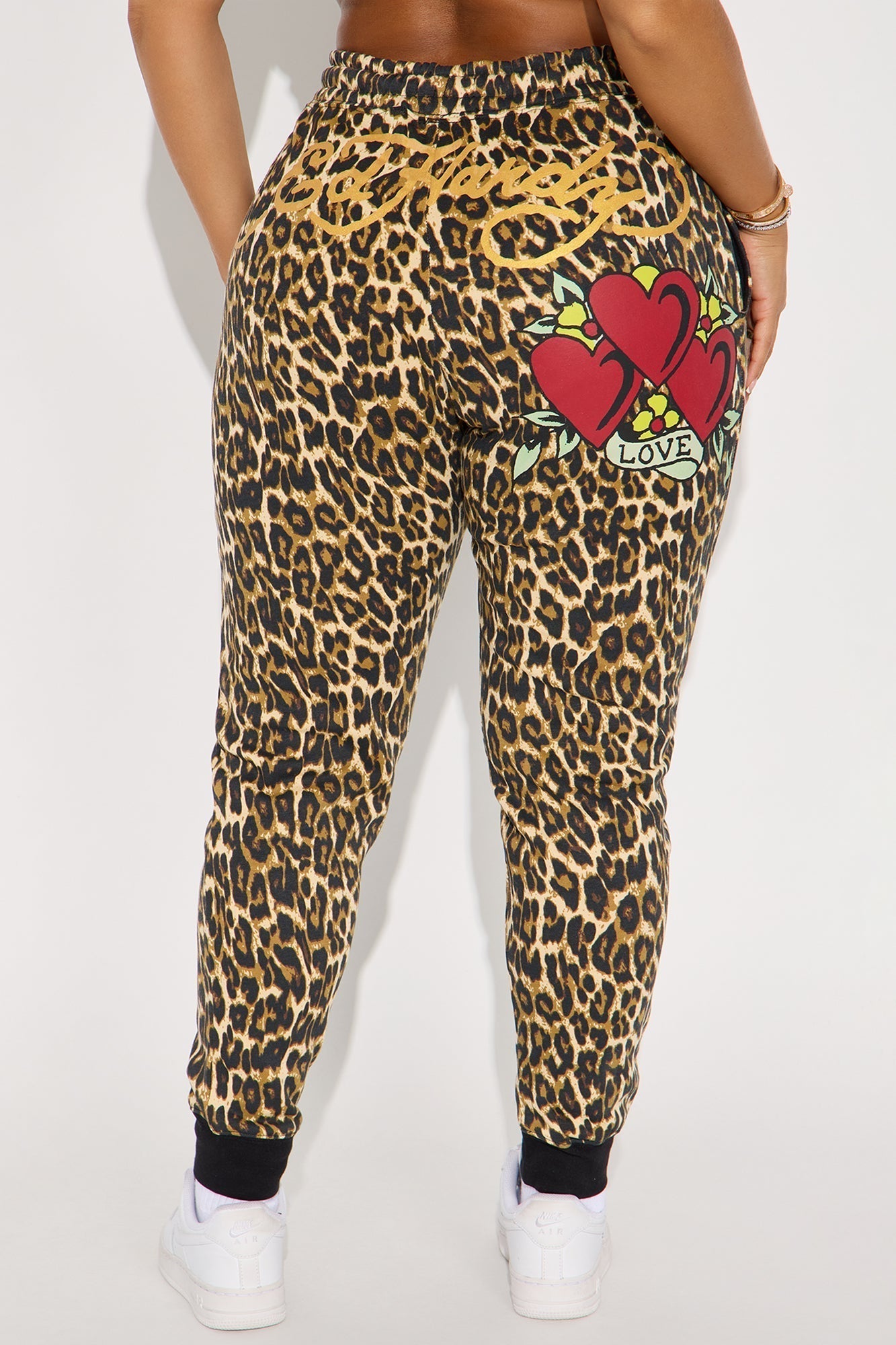 Ed Hardy Leopard Love Jogger - Leopard