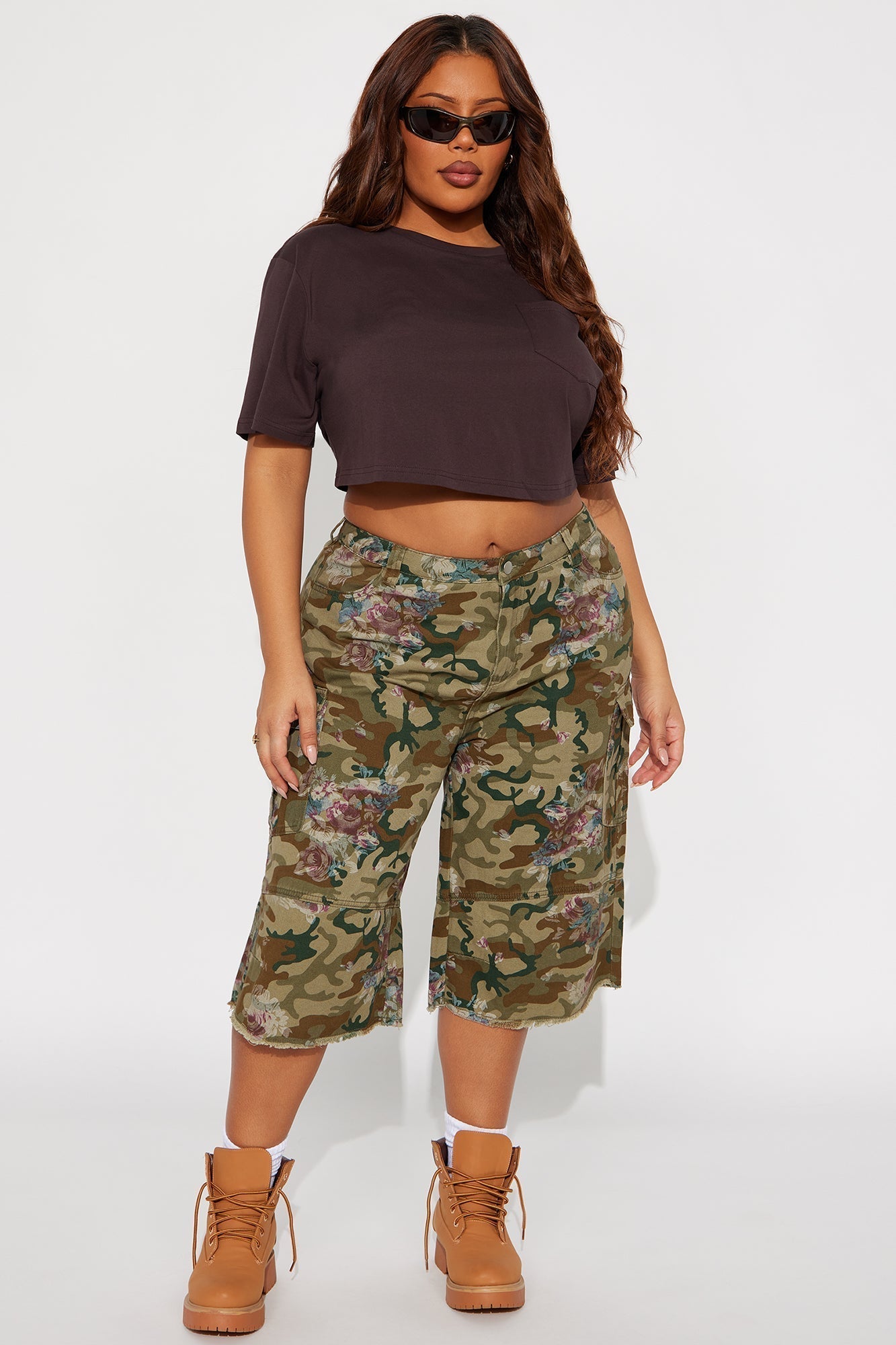 What Do You Know Camo Bermuda Short - Olive/combo