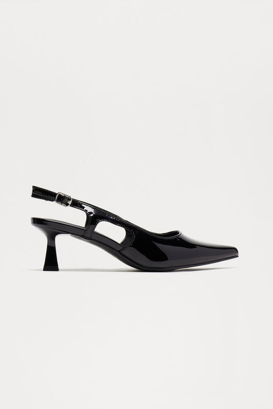 Alena Slingback Pumps - Black