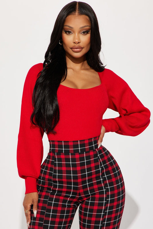 Kaydee Sweater - Red