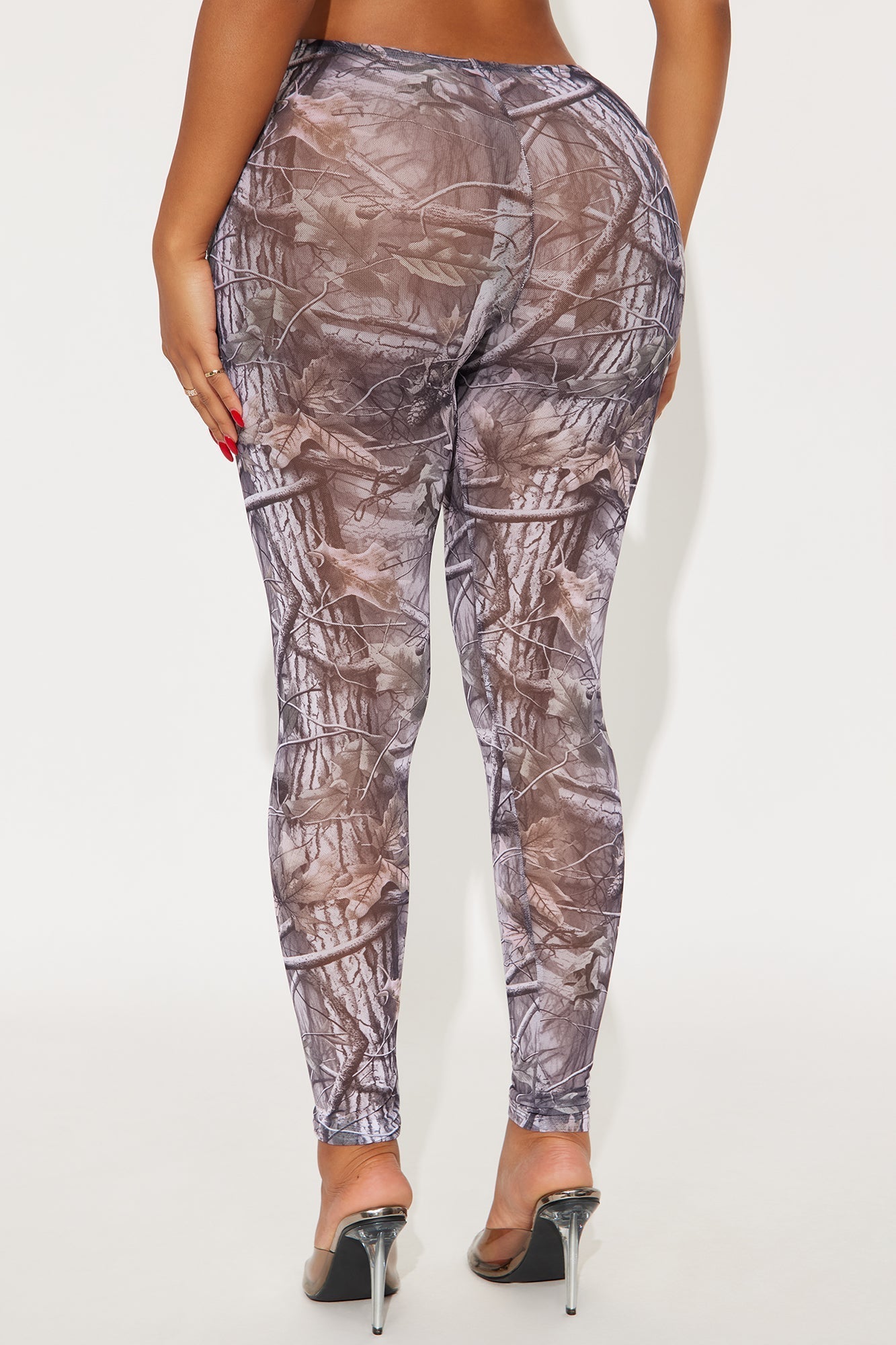 Hidden Motives Camo Mesh Legging - Camouflage