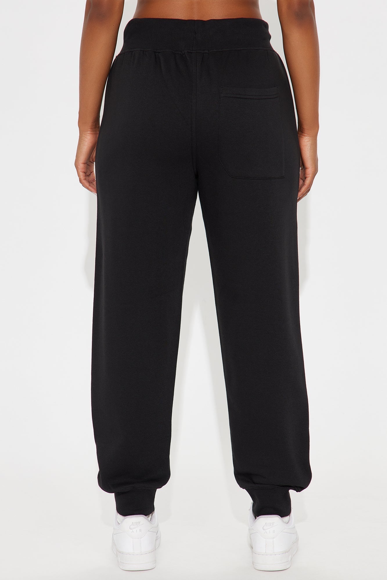 Stole My Ex Boyfriend's Oversized Jogger - Black