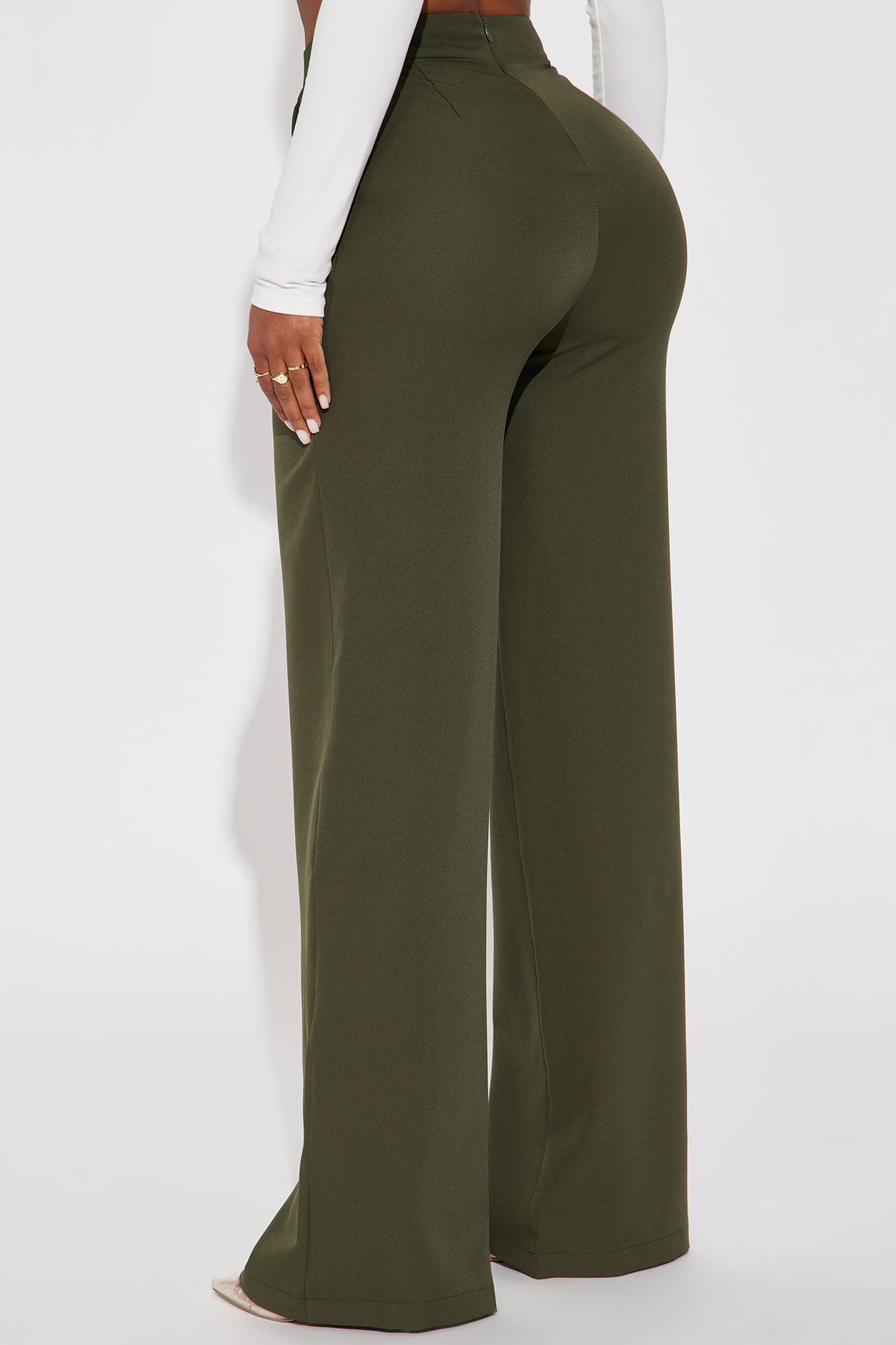 Feeling Focused Trouser - Olive
