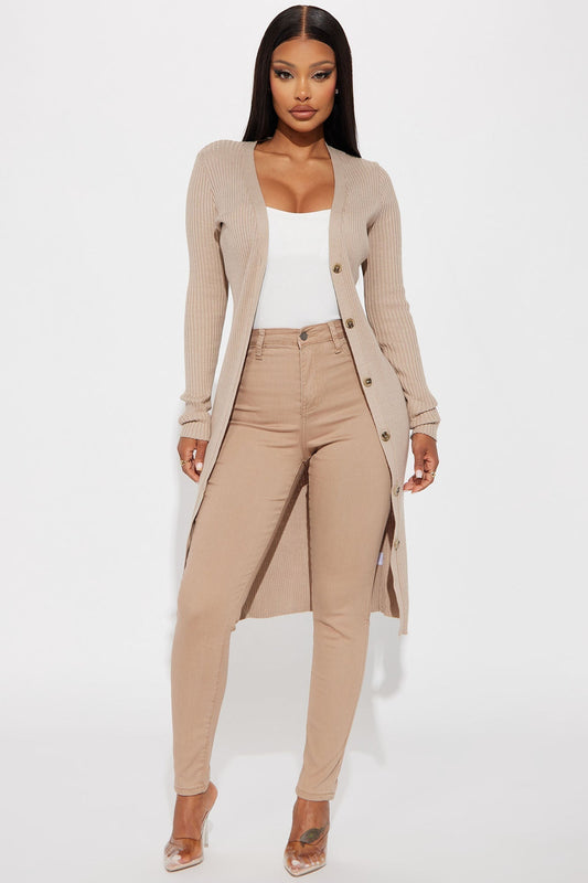 Rissa Cardigan Sweater - Oatmeal