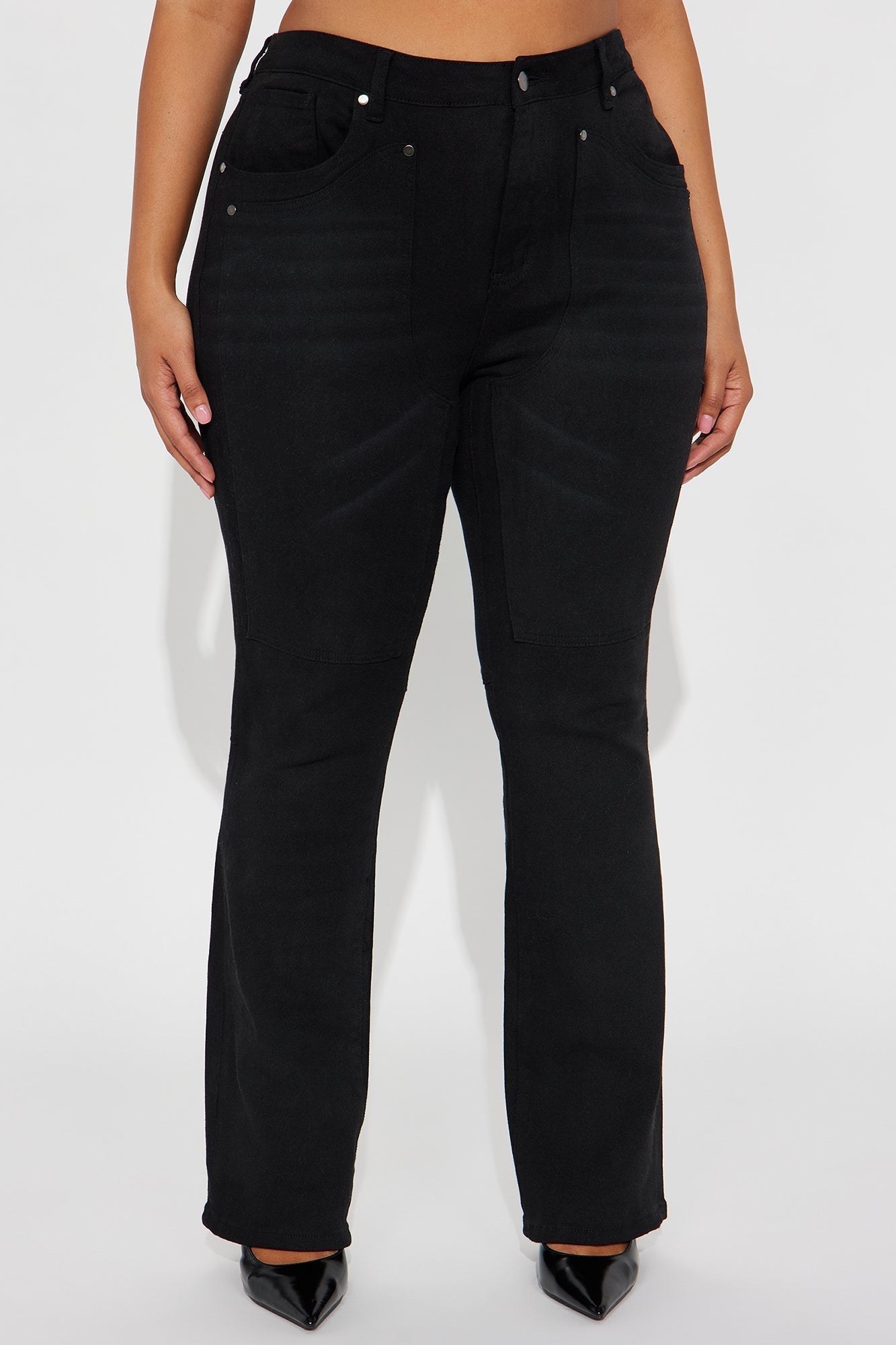 Headed West Straight Leg Pant - Black