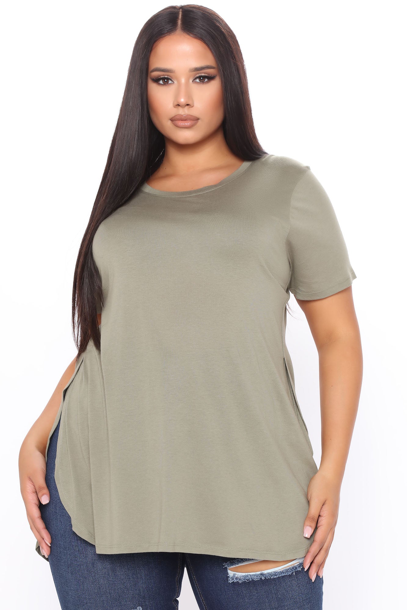 Laid Back Tee - Olive