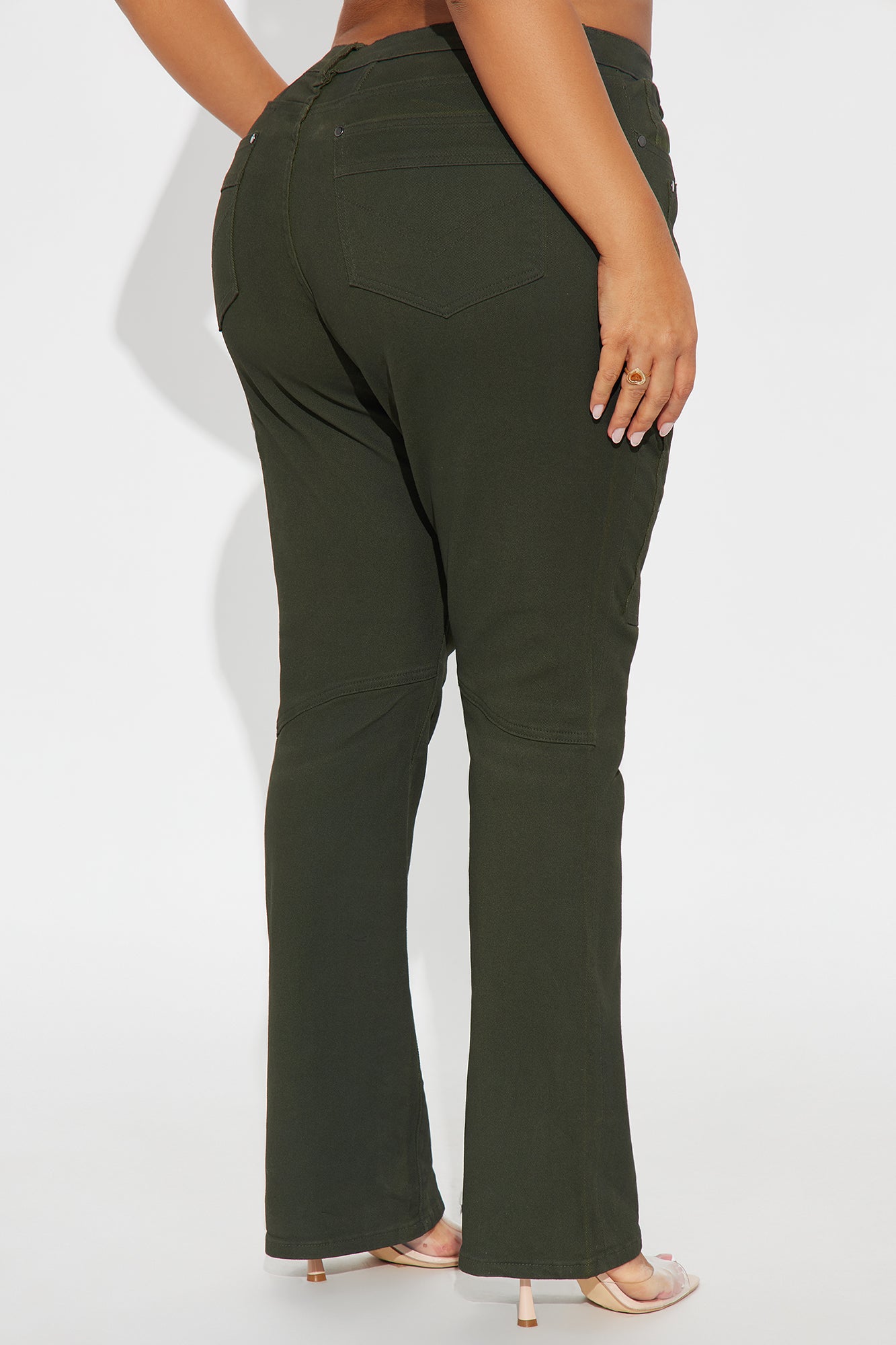 Headed West Straight Leg Pant - Dark Olive