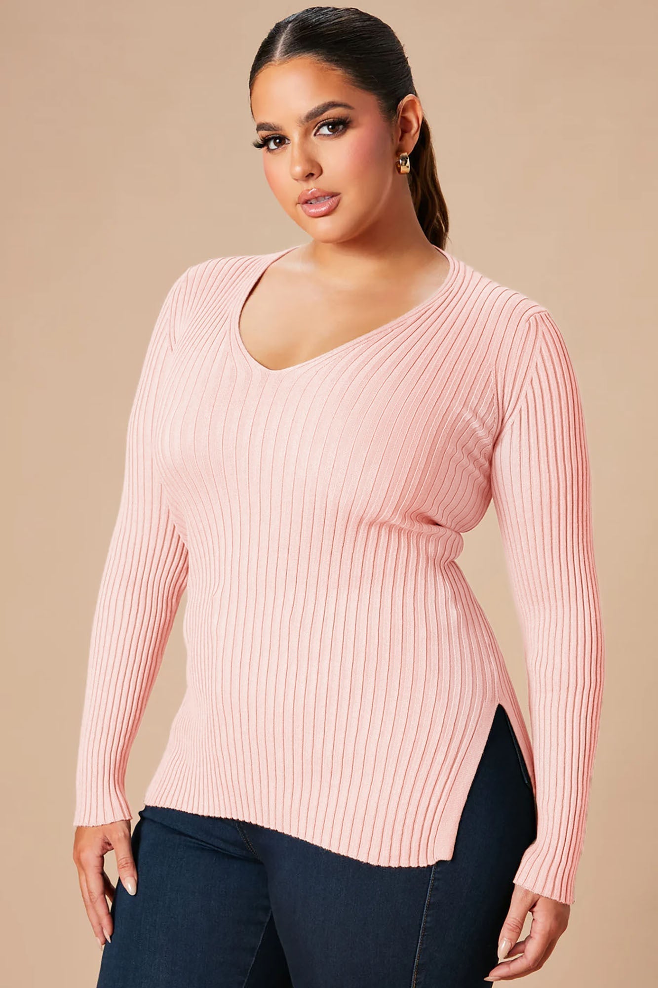 Giving Me The Feels Sweater - Pink