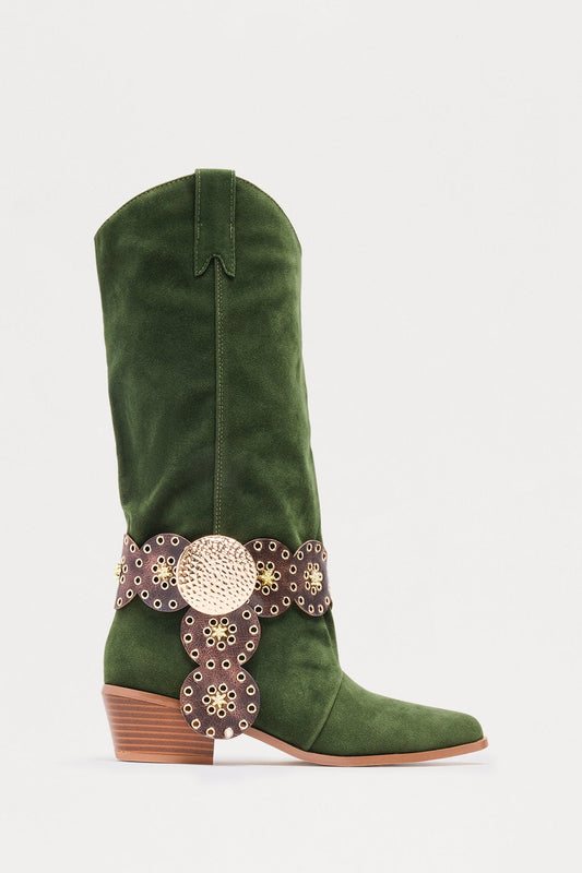 Arches Hardware Boots - Olive