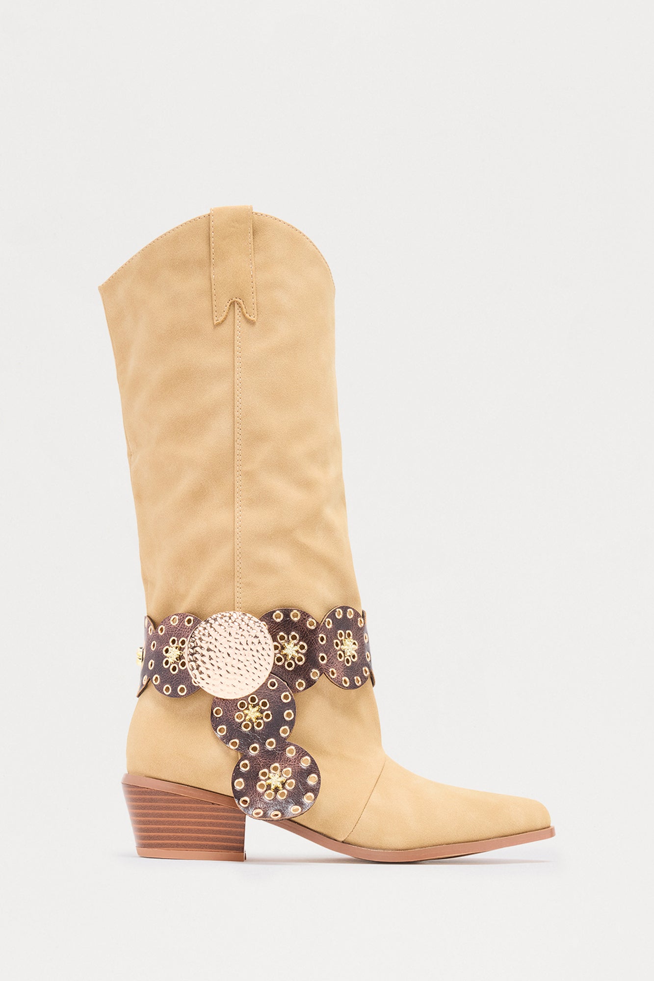 Arches Hardware Boots - Taupe