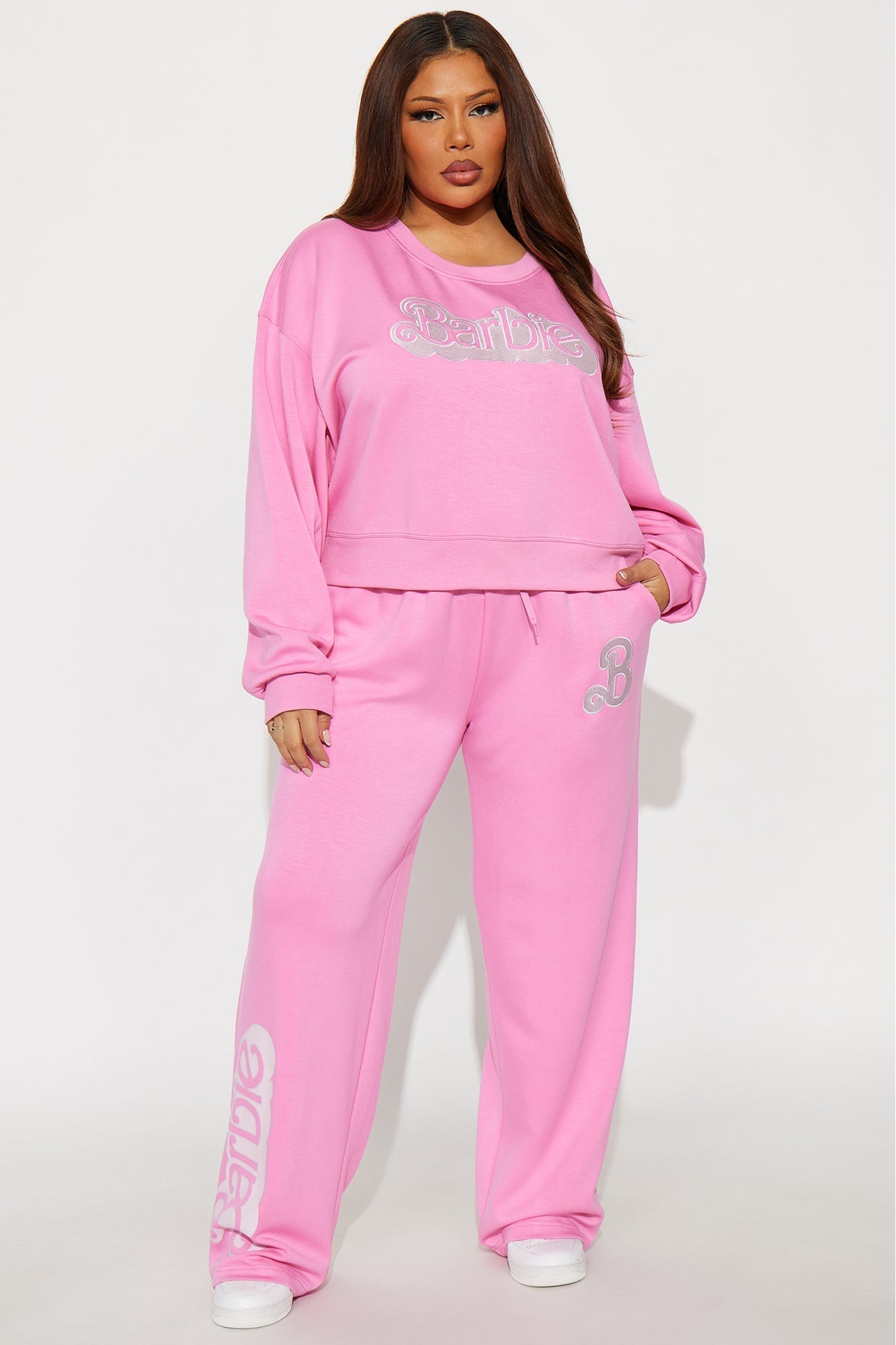 Barbie Logo Scuba Pants - Pink