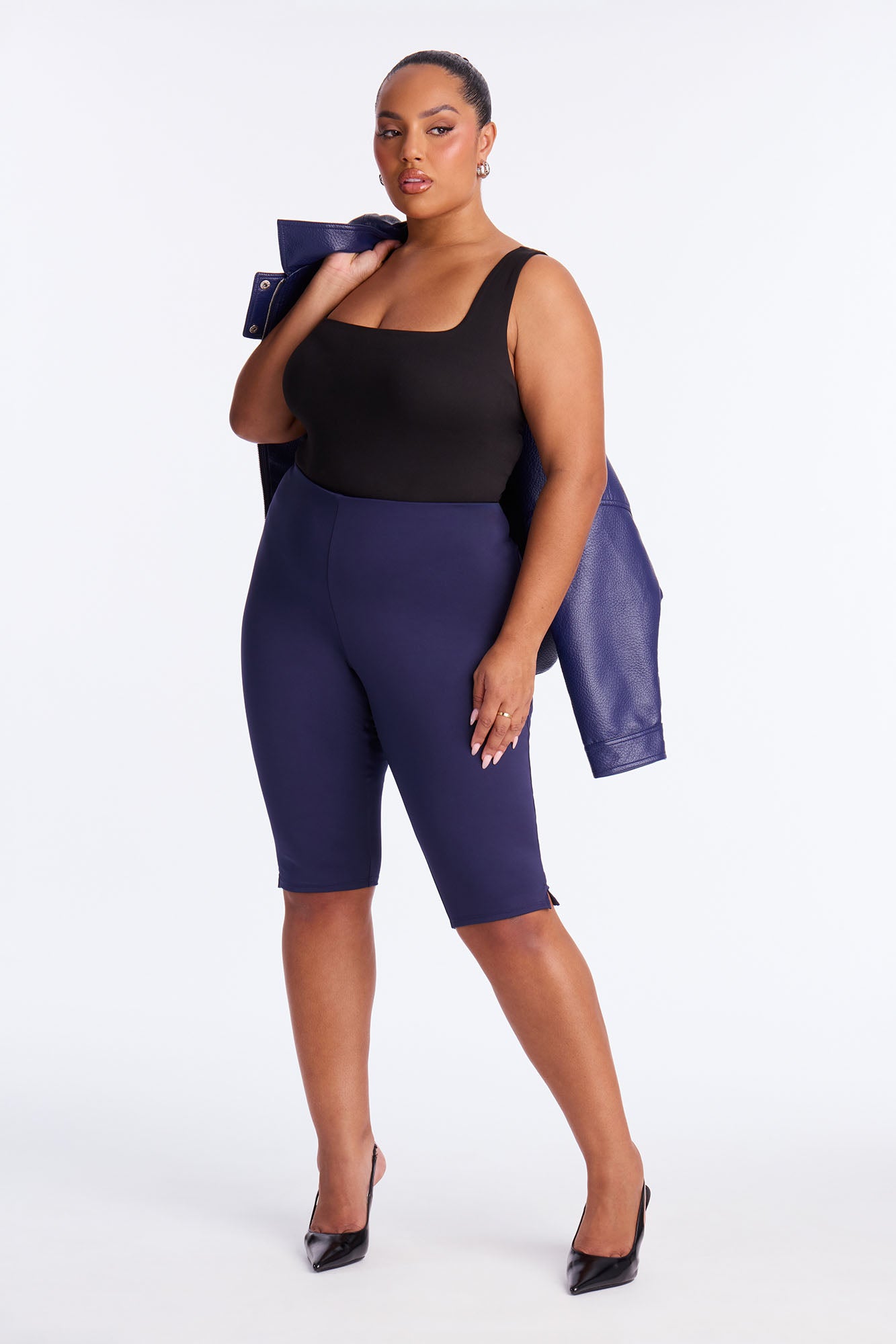 Genesis Knee Knocker Capri - Navy