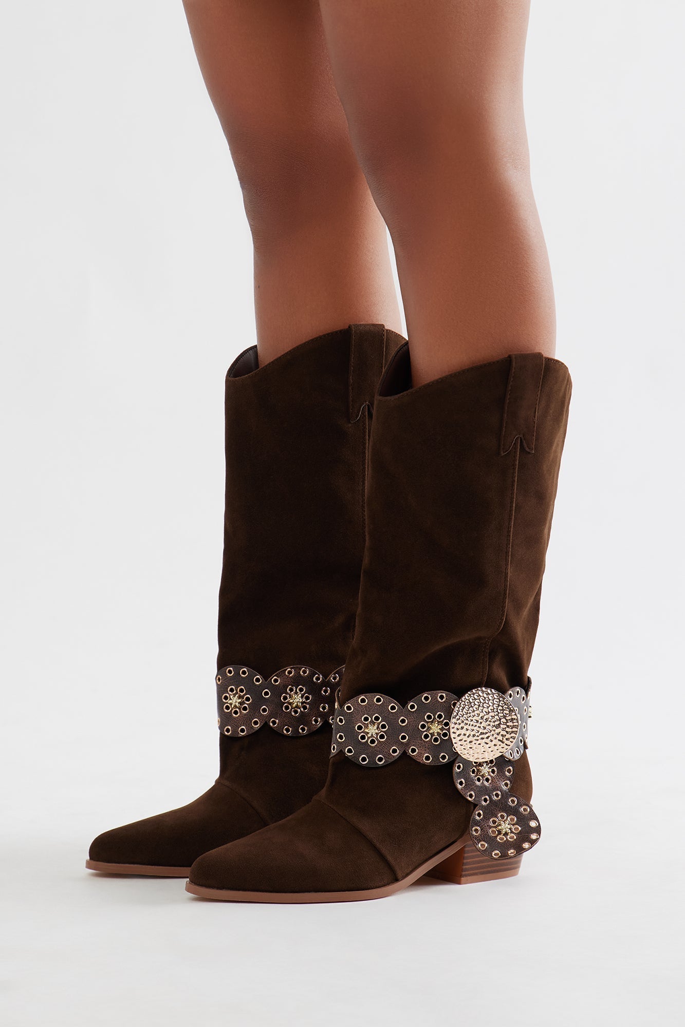Arches Hardware Boots - Chocolate