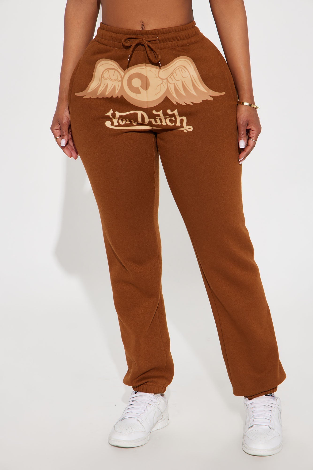Von Dutch Wings Jogger - Brown