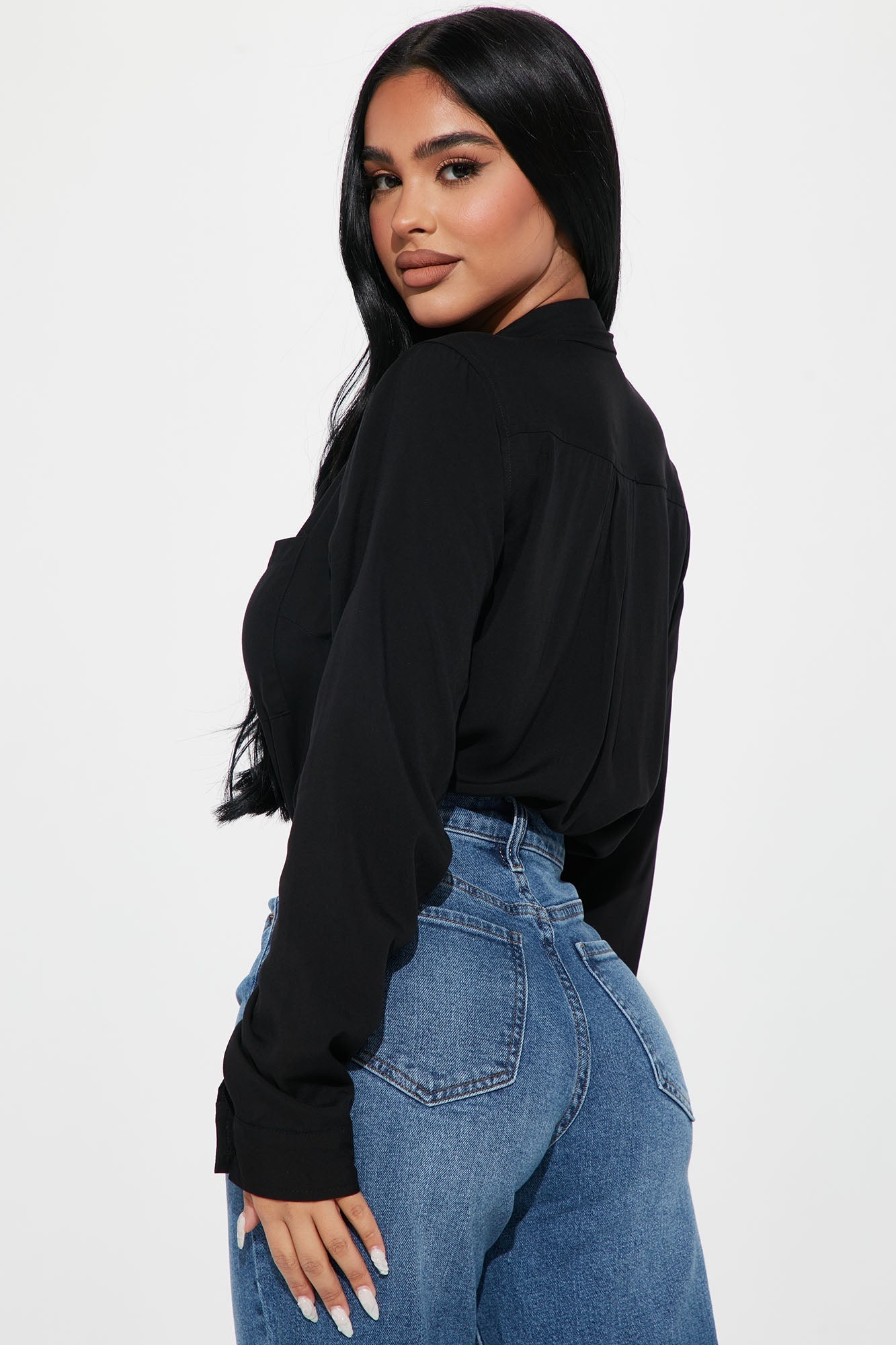You Better Work Bodysuit - Black
