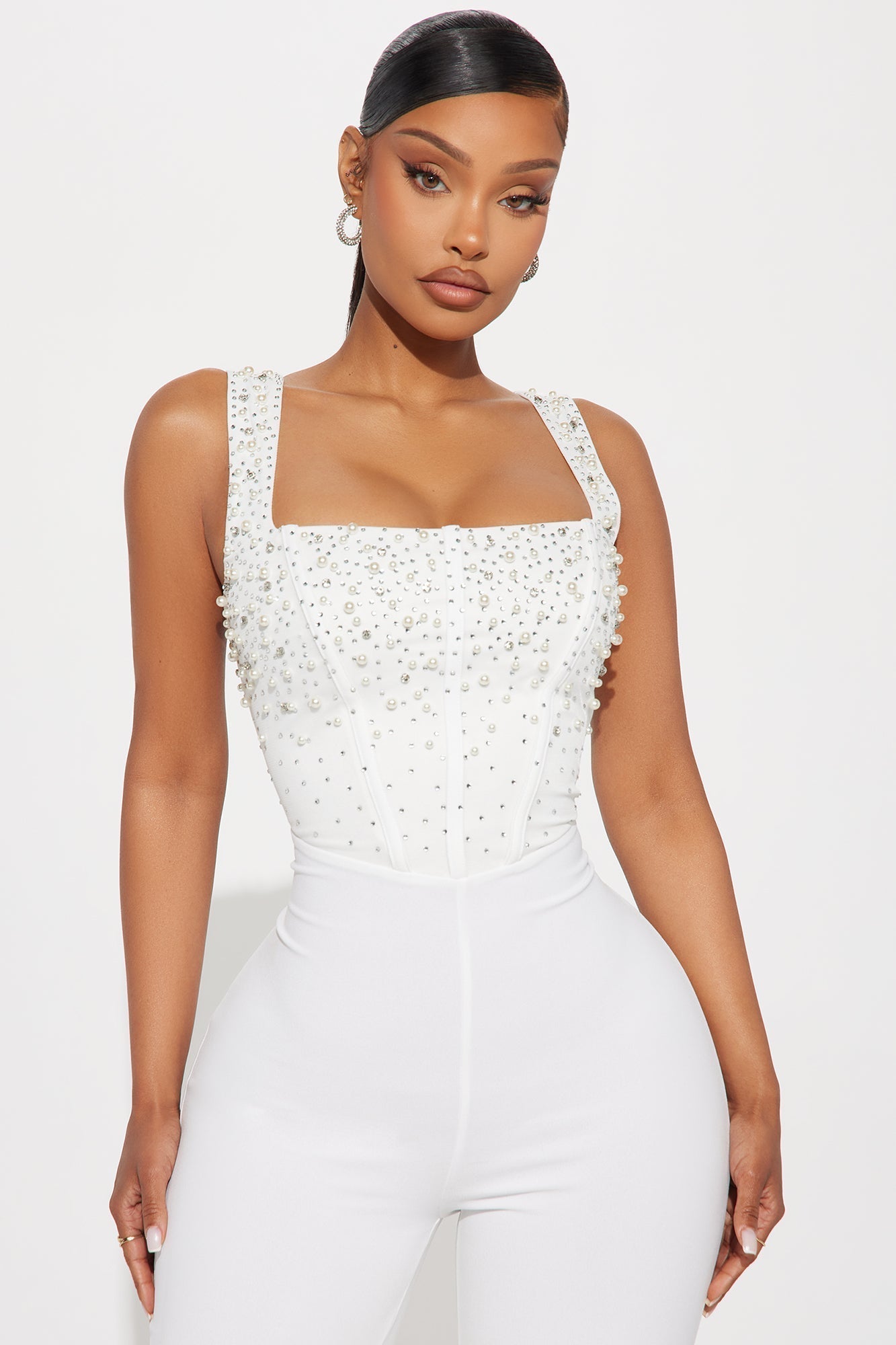 Special Moments Jumpsuit - White