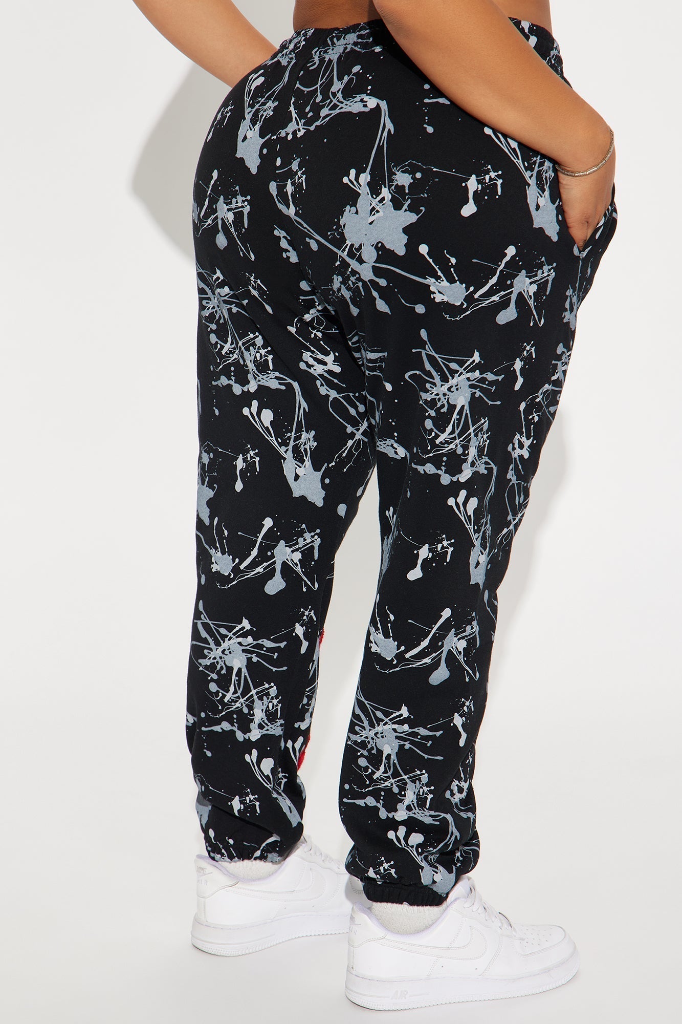 Von Dutch Abstract Jogger - Charcoal/combo