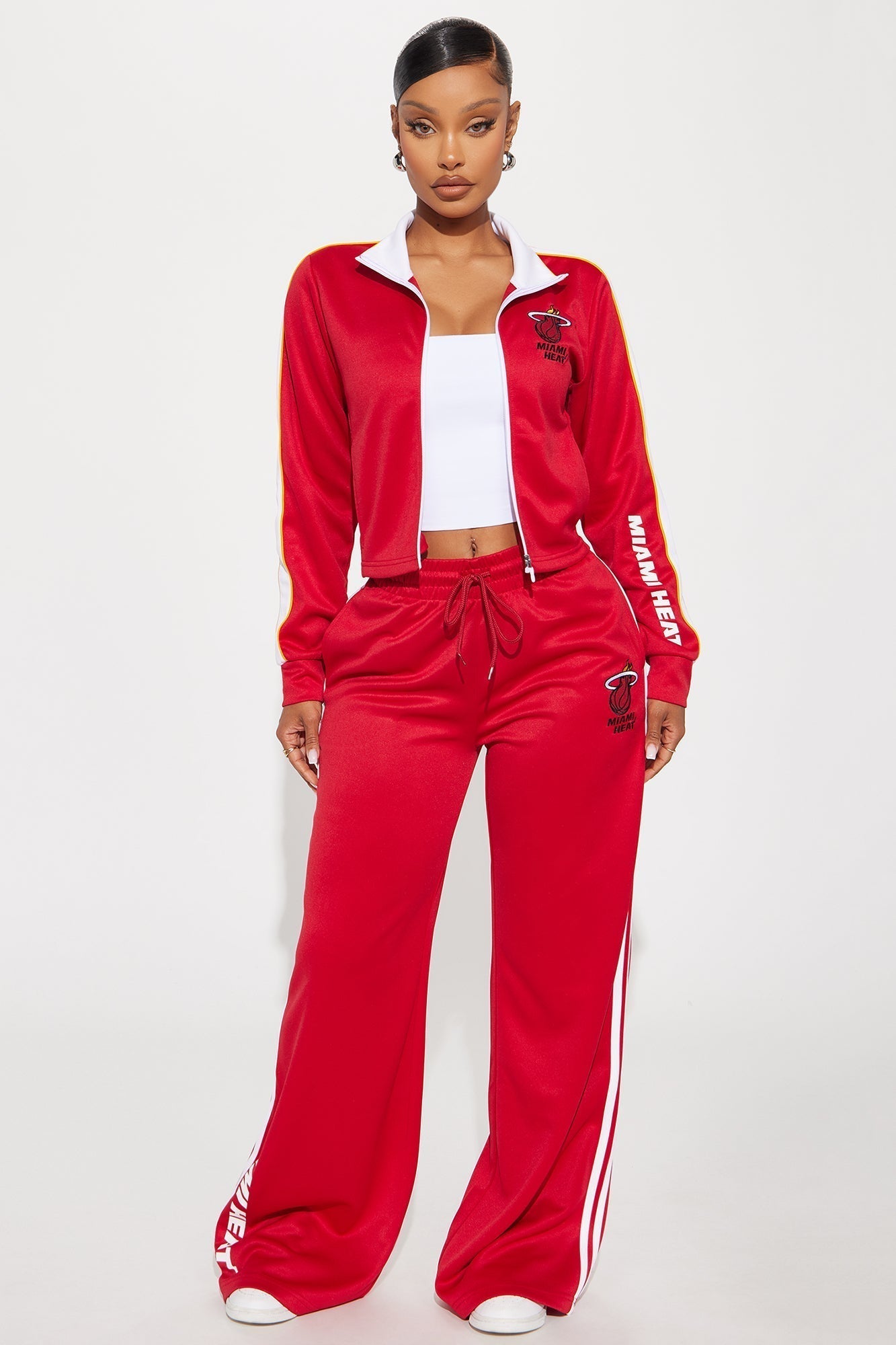 Miami Heat Halftime Track Jacket - Red