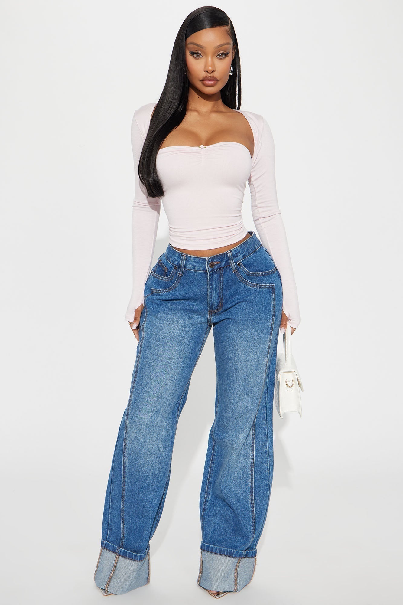 Cassie 2PC Bolero And Tube Top - Pink