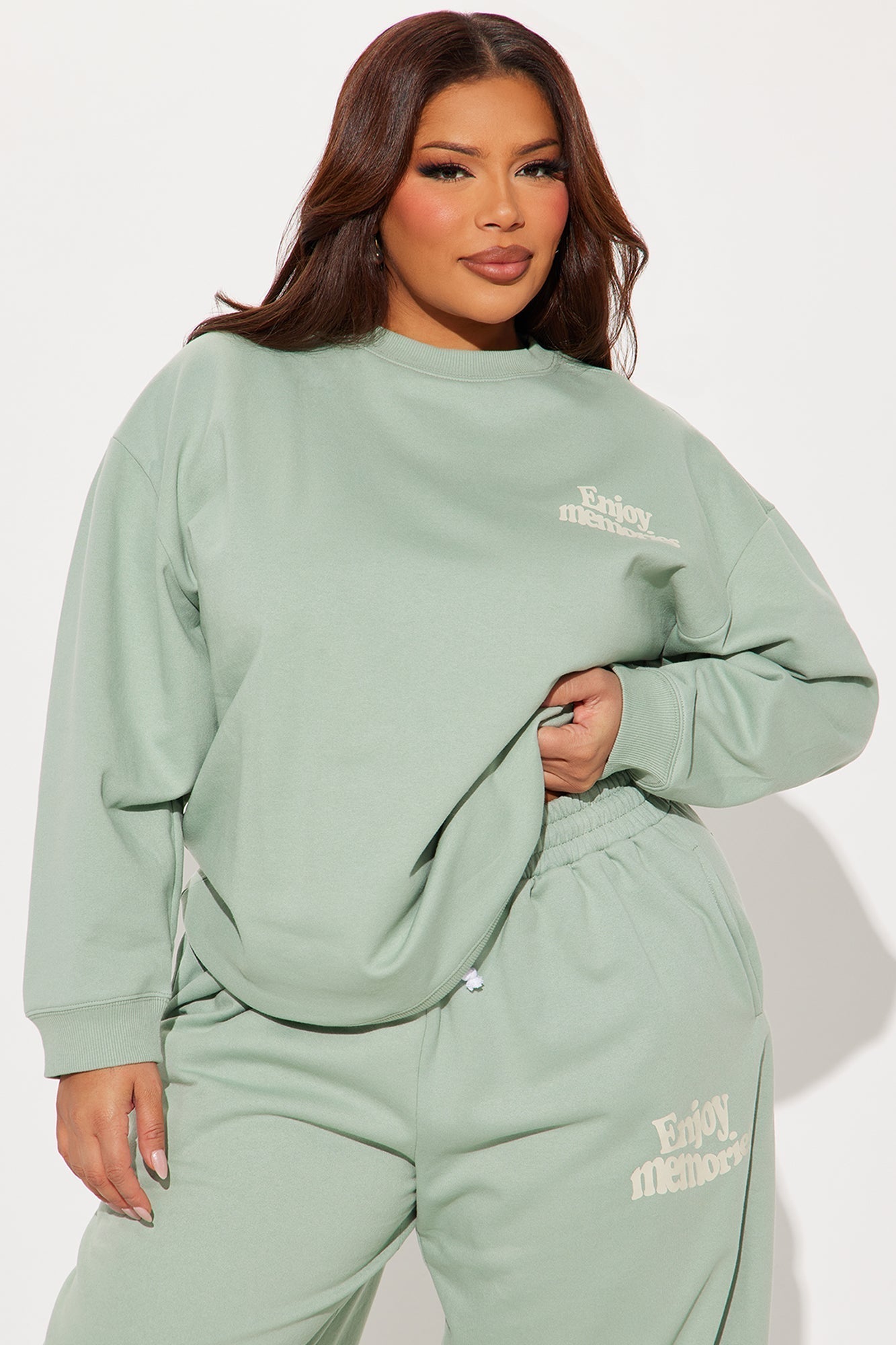 If You're Ready For This Sweatshirt - Sage